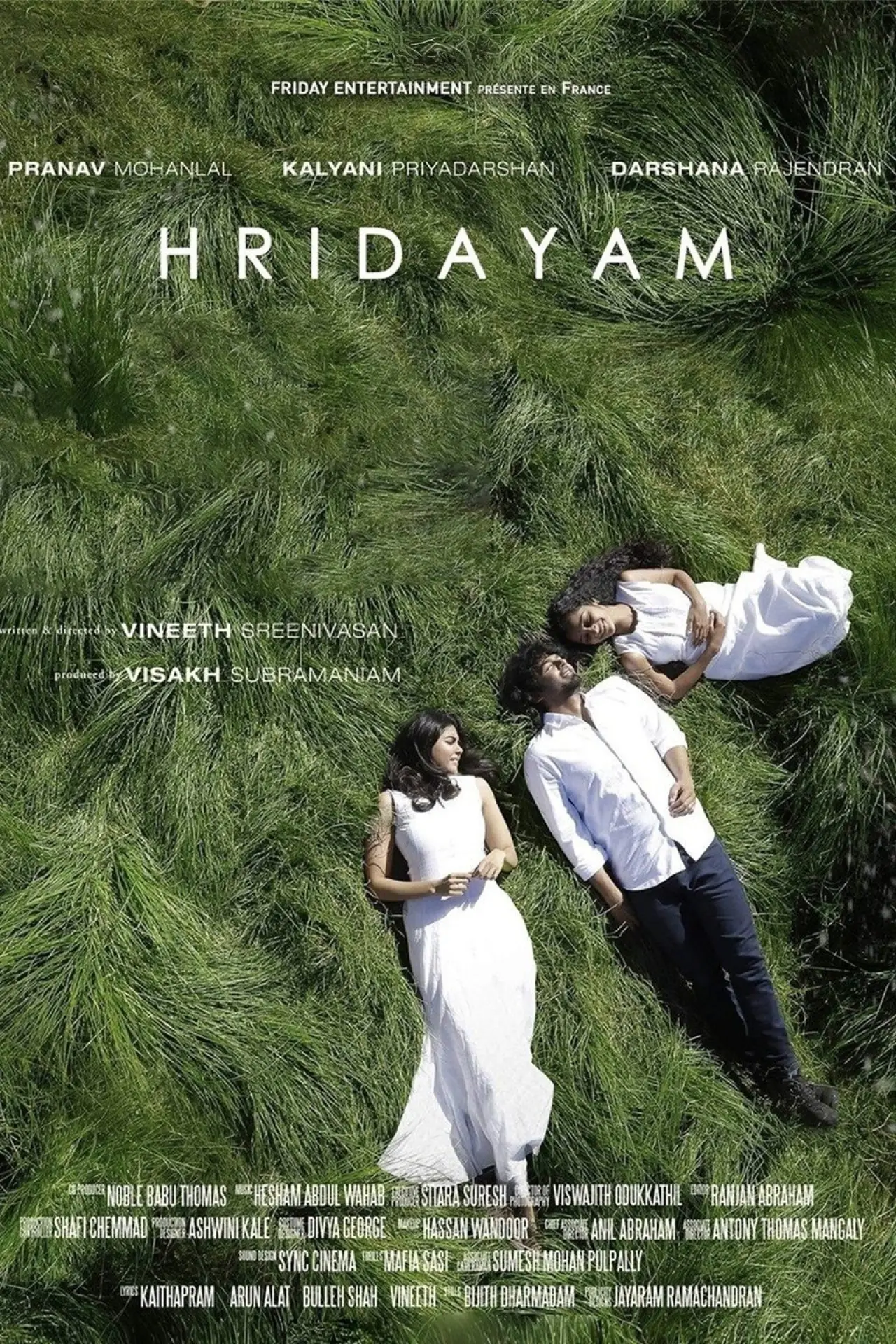 Movie poster "Hridayam"