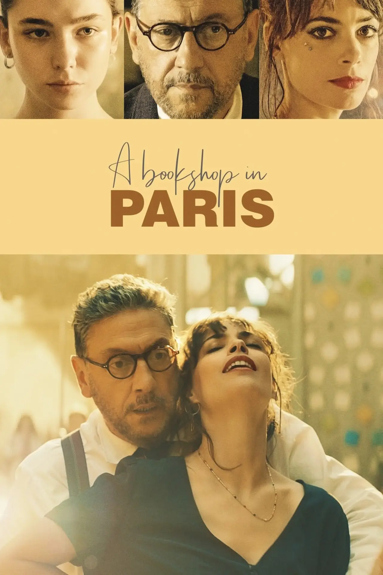 Movie poster "A Bookshop in Paris"