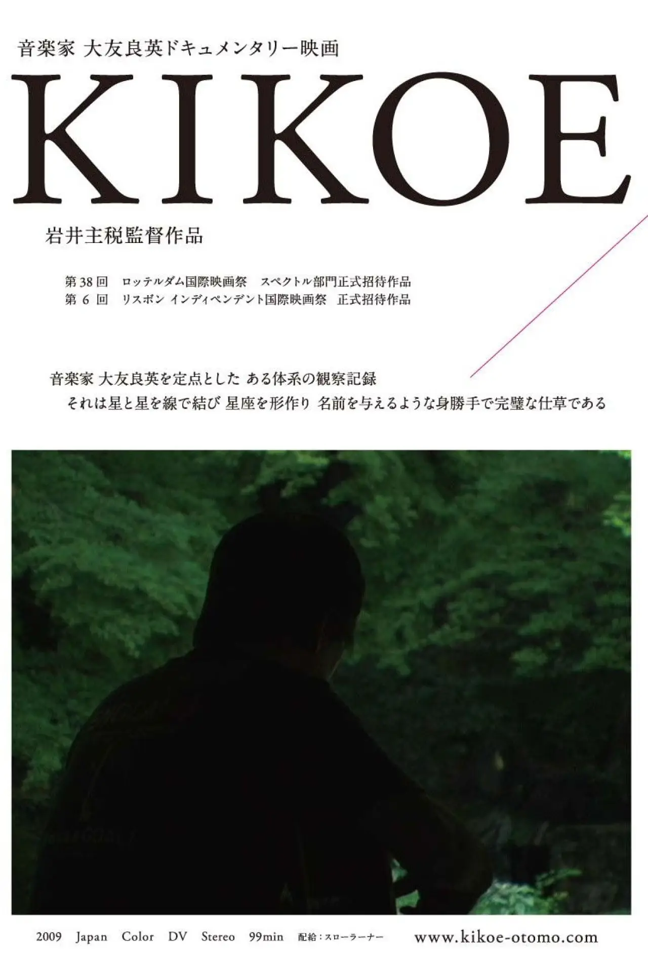 Movie poster "Kikoe"