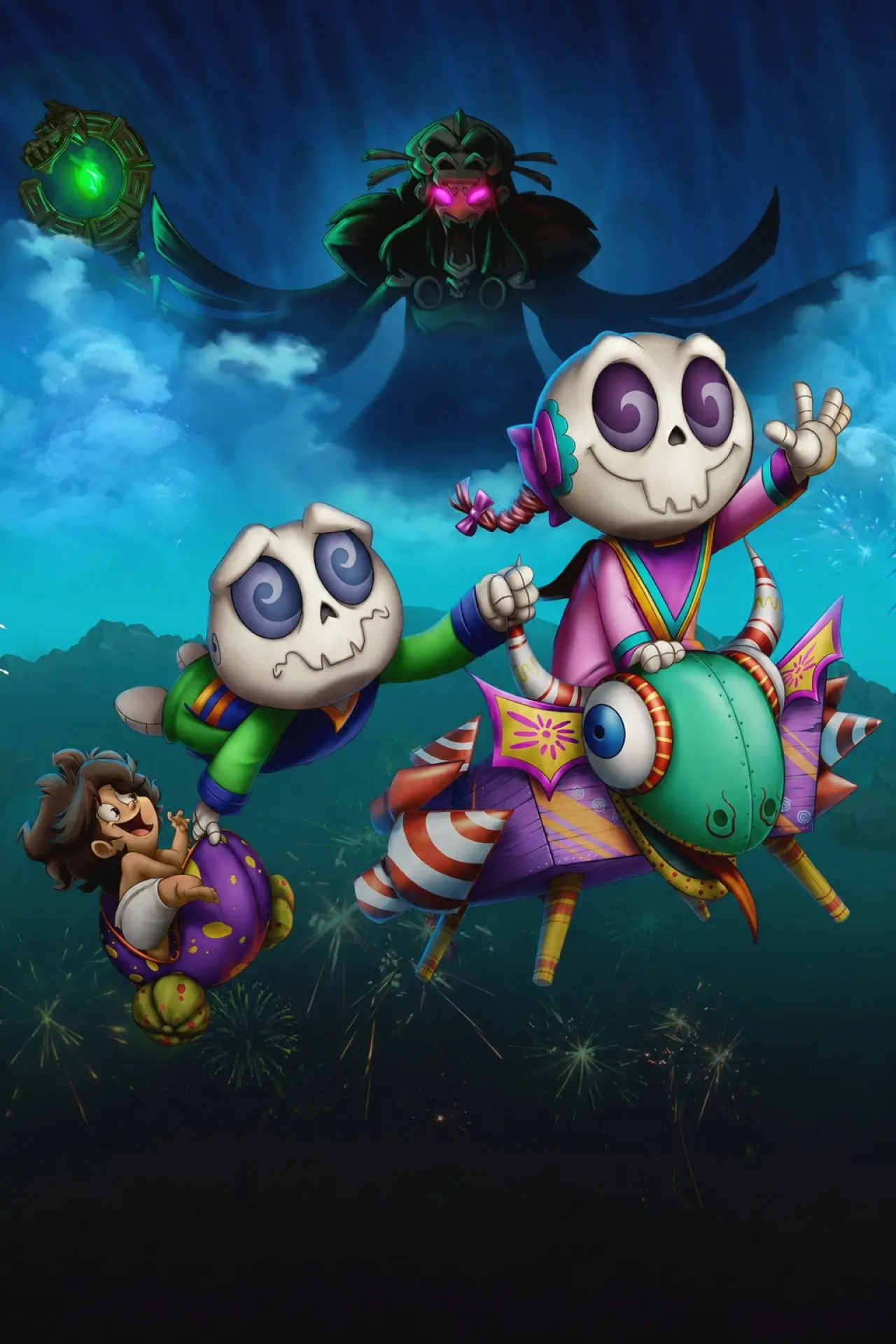Movie poster "Las leyendas: El origen"