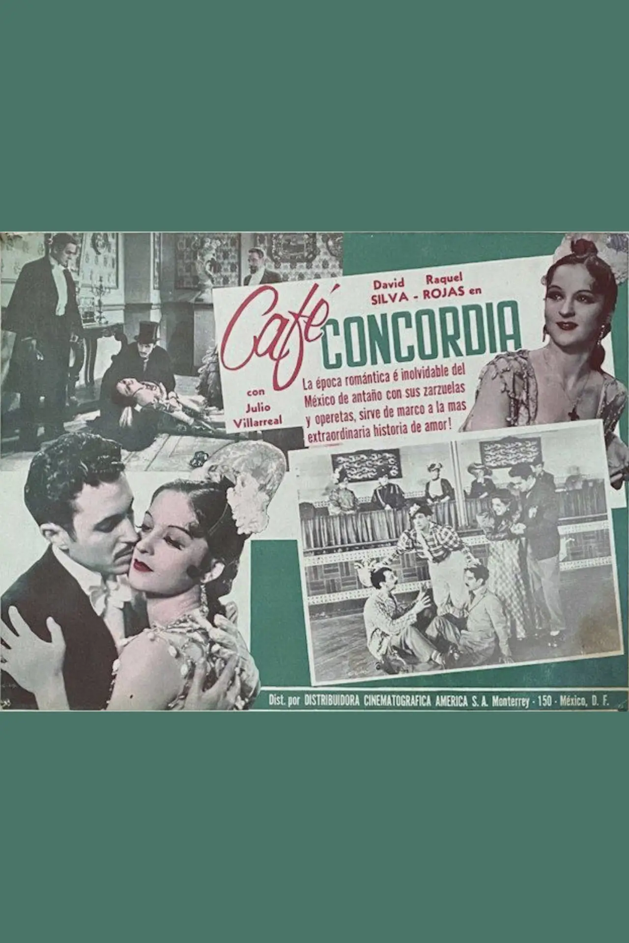 Movie poster "Café Concordia"