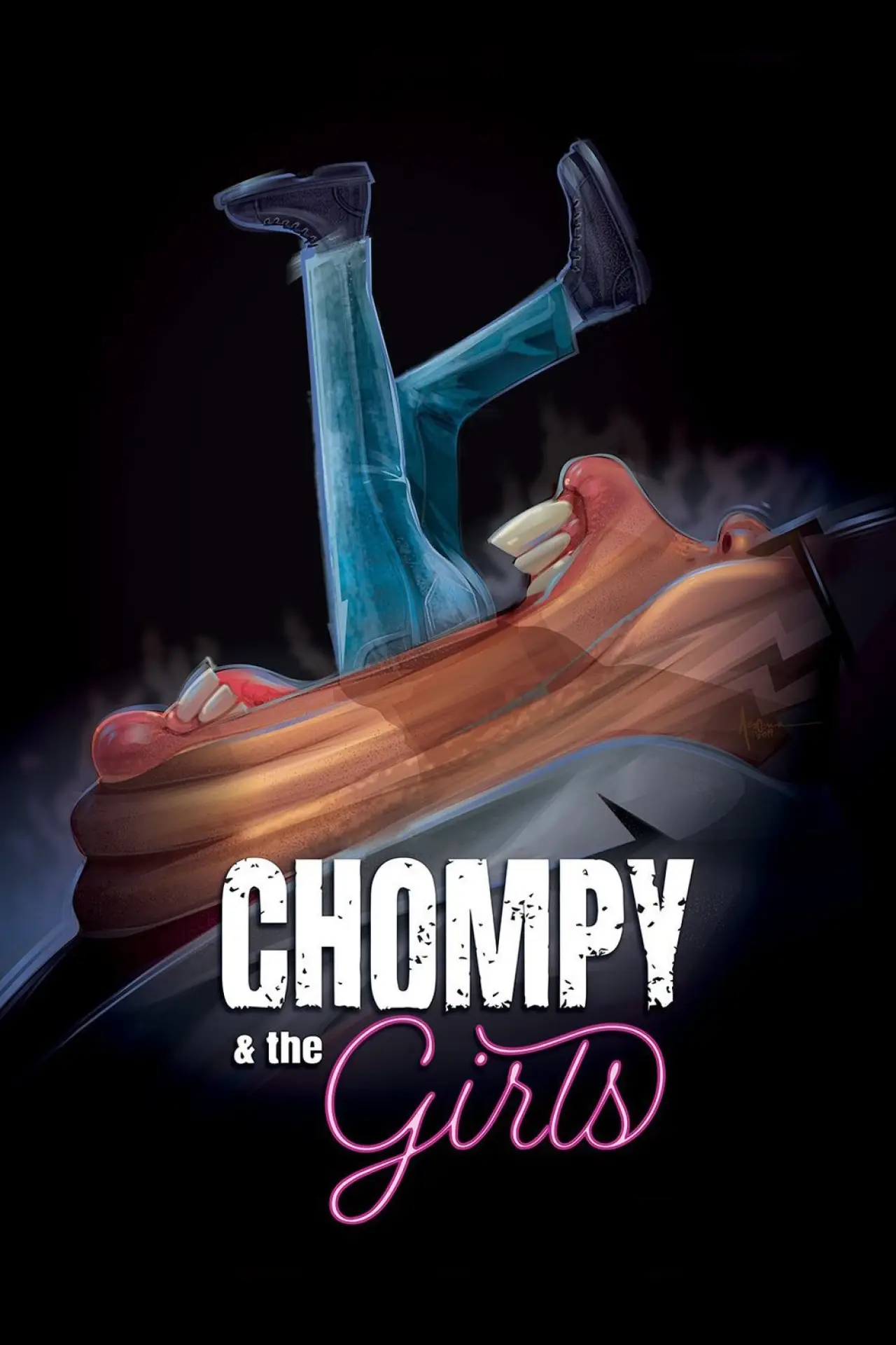 Movie poster "Chompy & the Girls"