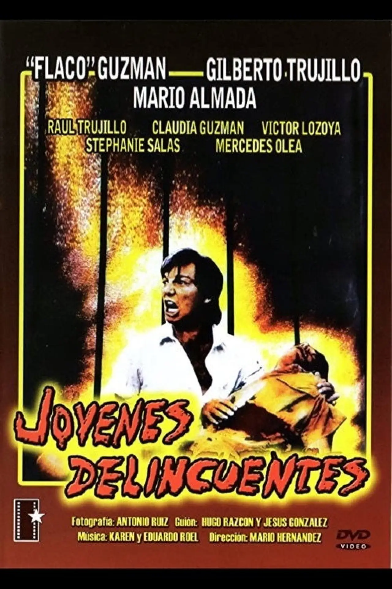 Movie poster "Jóvenes delincuentes"