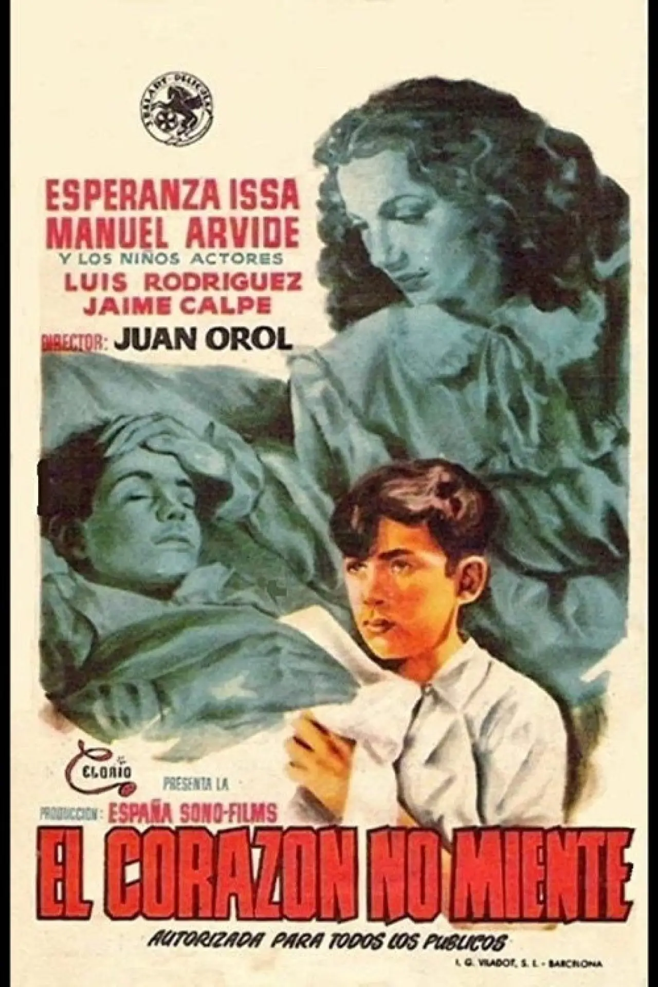 Movie poster "Madre querida"