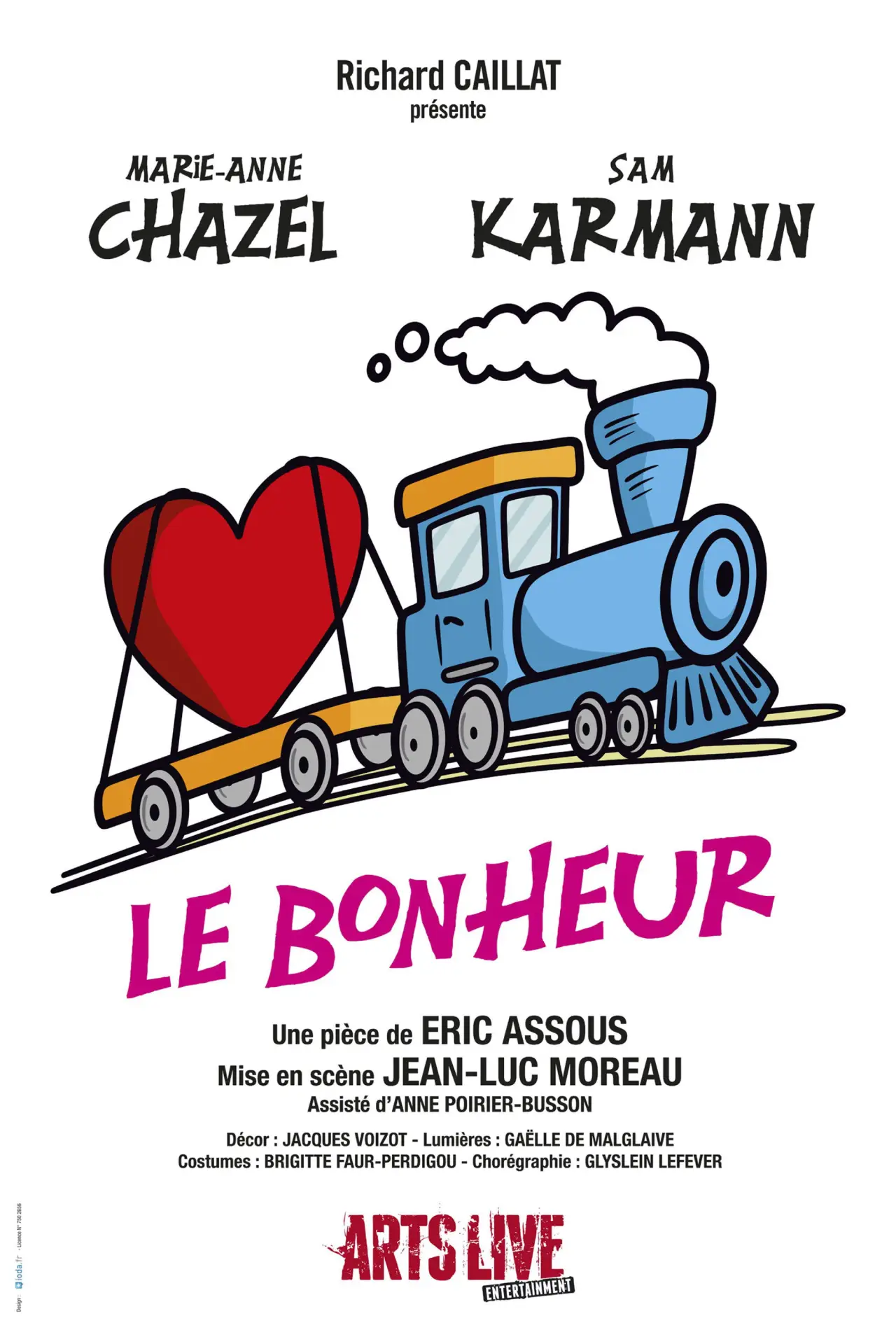 Movie poster "Le Bonheur"