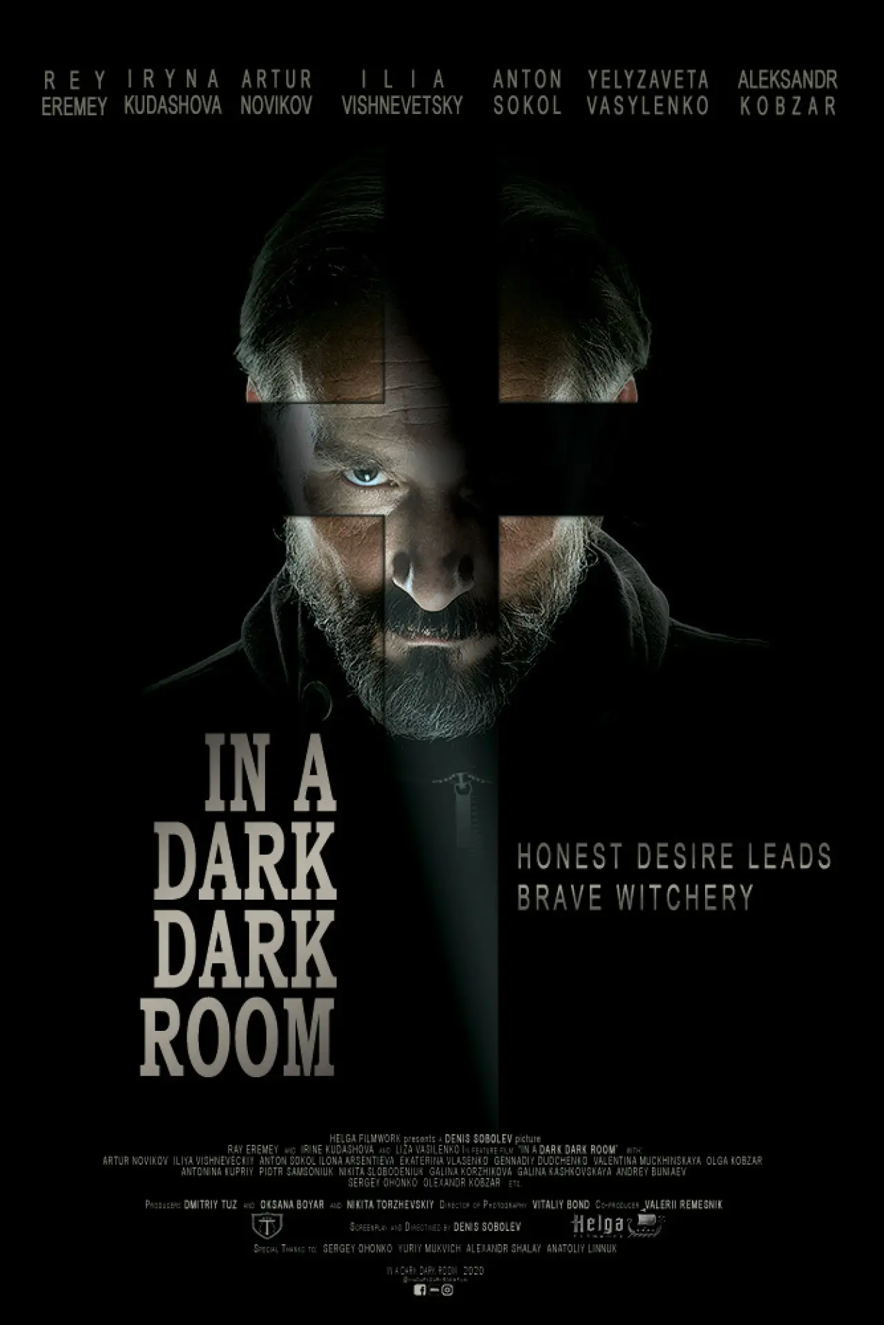 Movie poster "In a Dark, Dark Room"