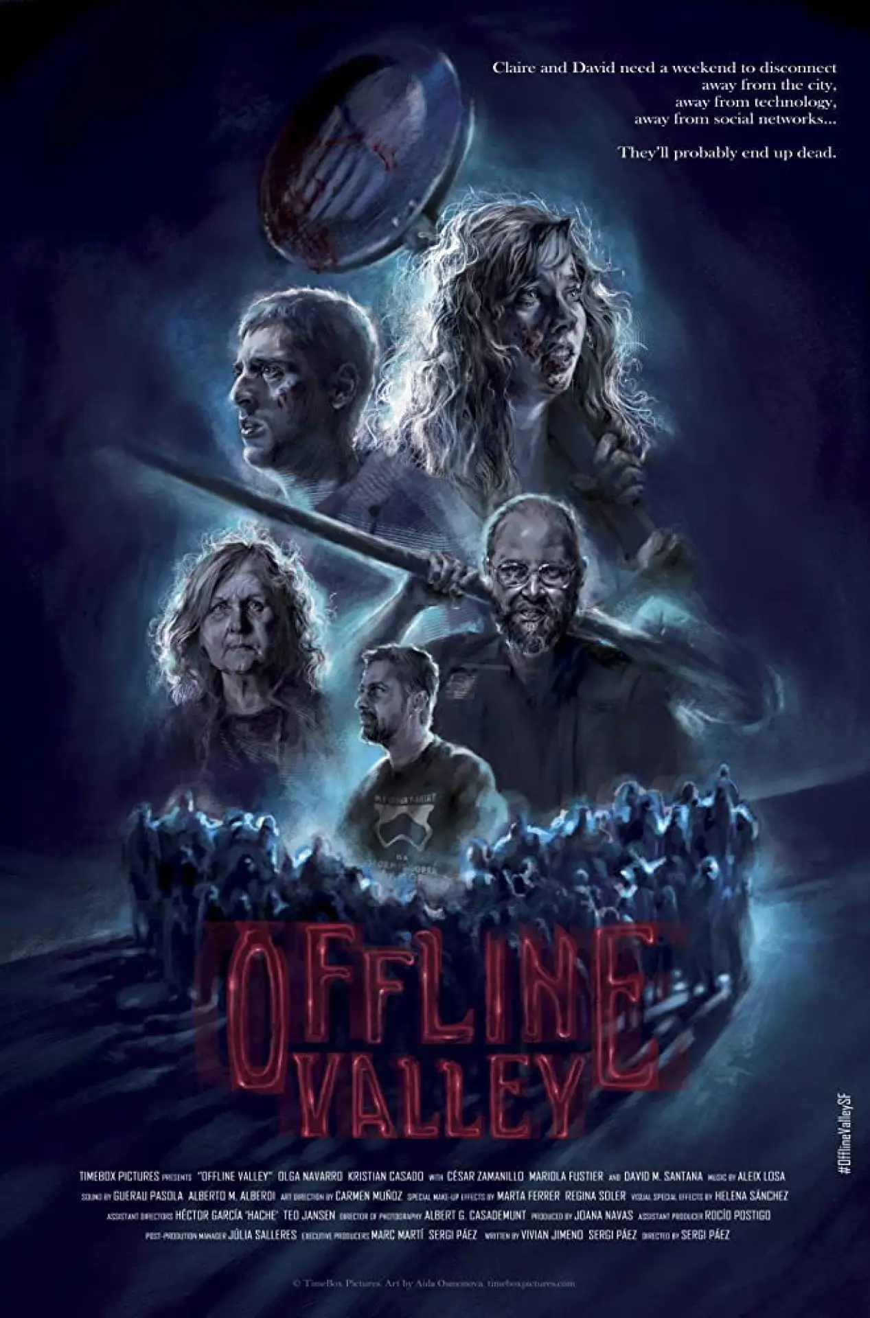 Movie poster "Offline Valley"