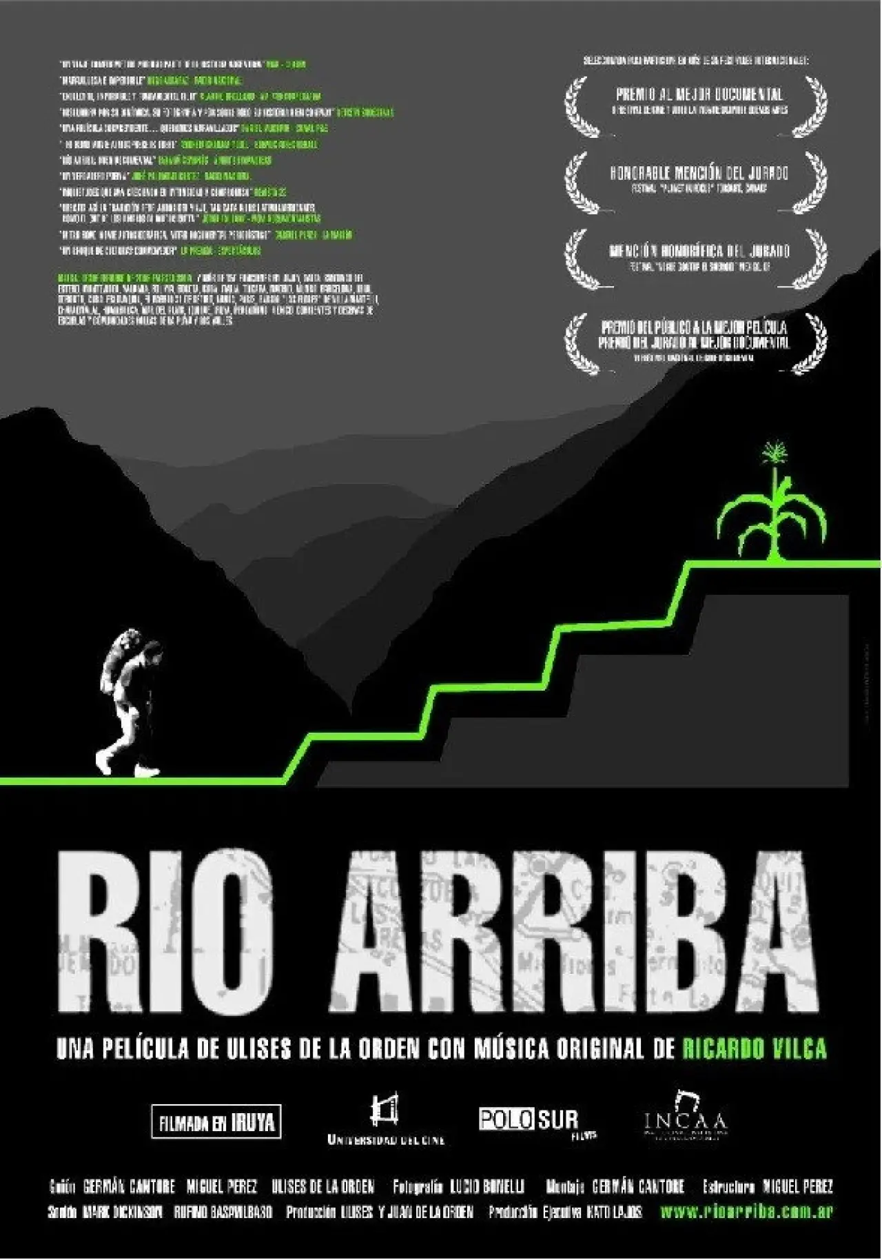 Movie poster "Río arriba"