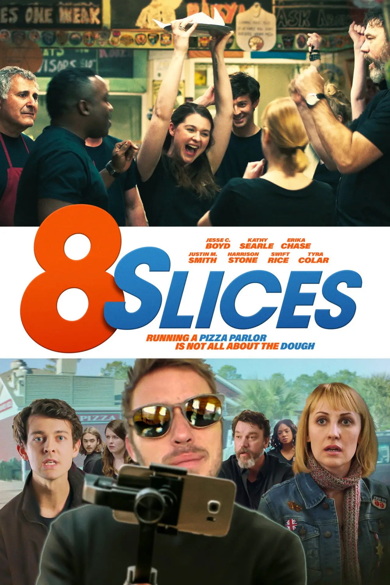 Movie poster "8 Slices"