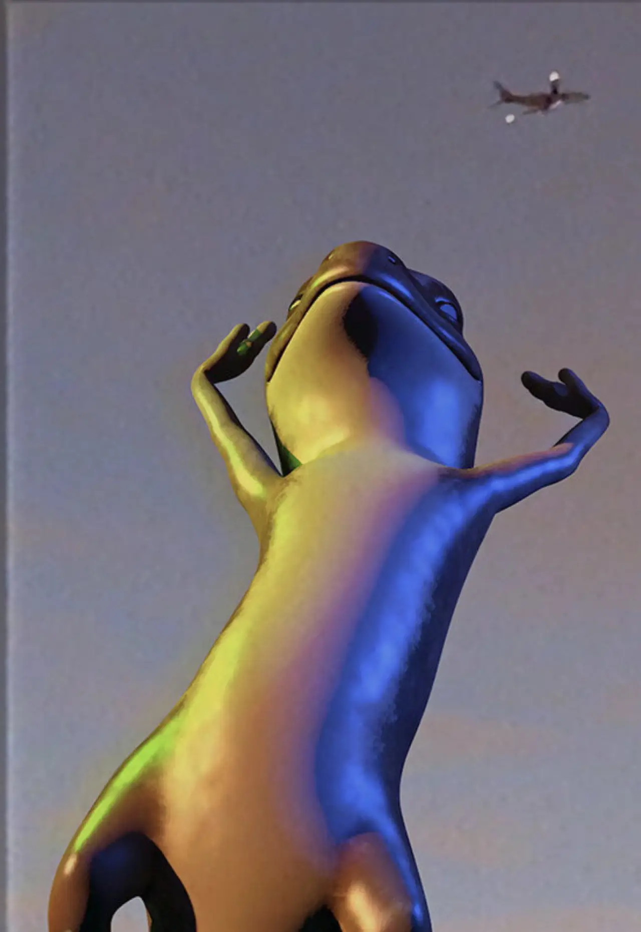 Movie poster "2 Lizards"
