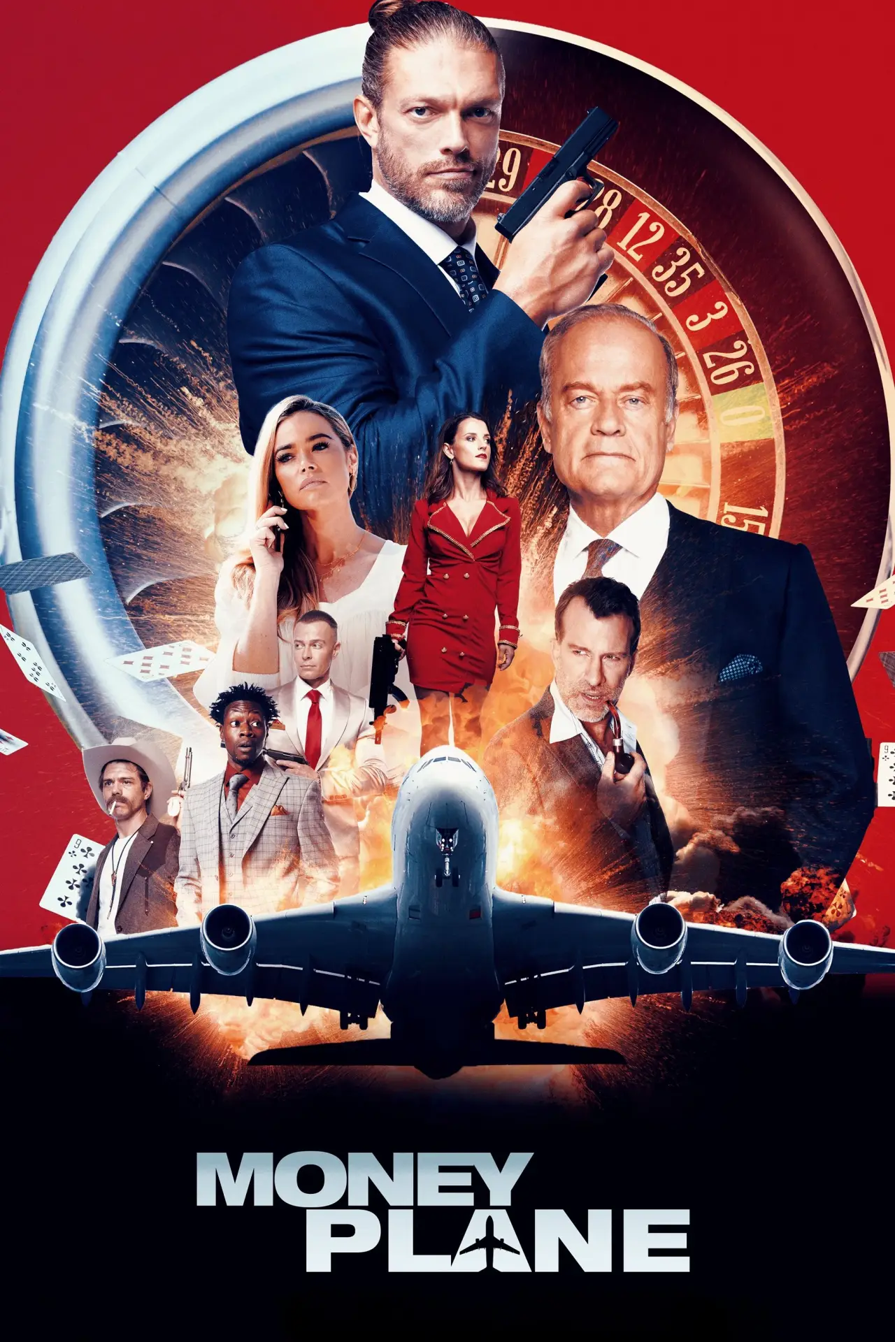 Movie poster "Money Plane"