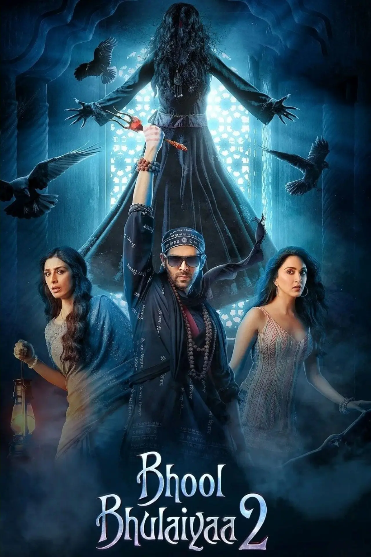 Movie poster "Bhool Bhulaiyaa 2"