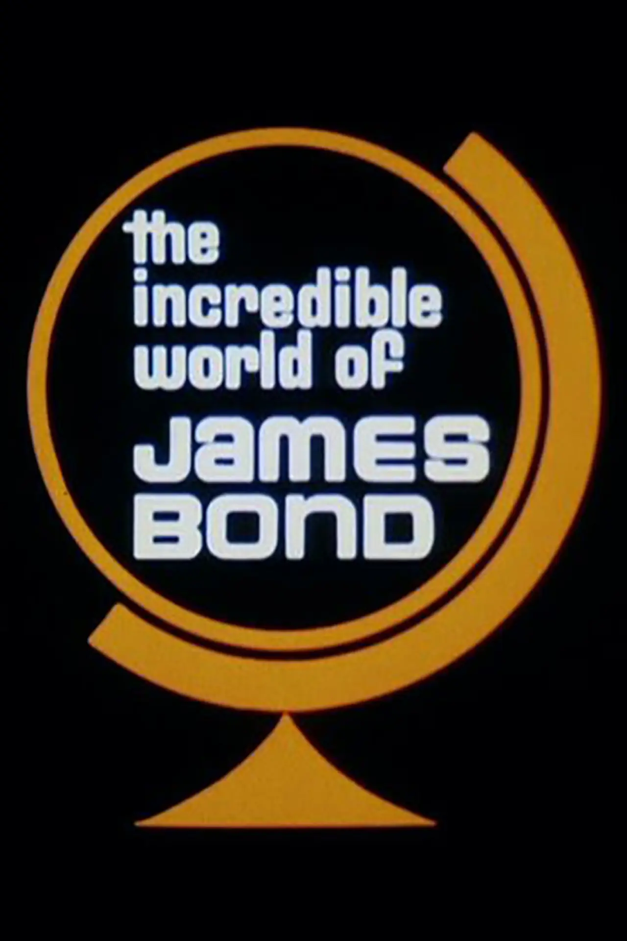 Movie poster "The Incredible World of James Bond"