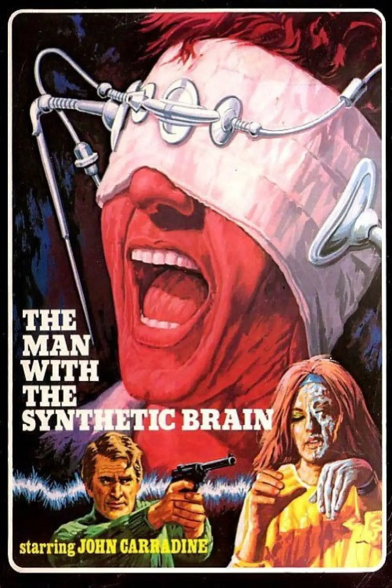 Movie poster "The Fiend with the Electronic Brain"