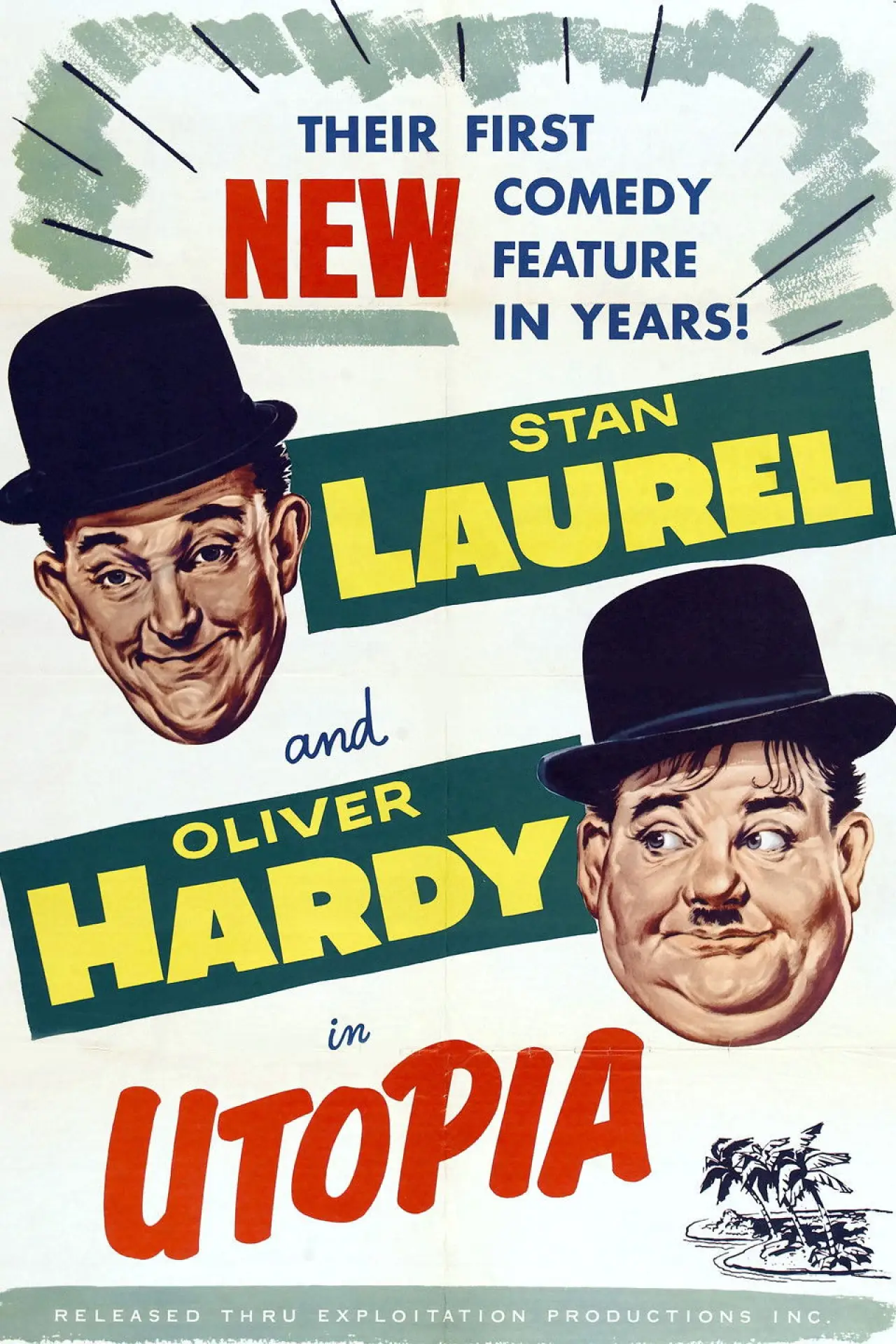 Movie poster "Robinson Crusoeland"