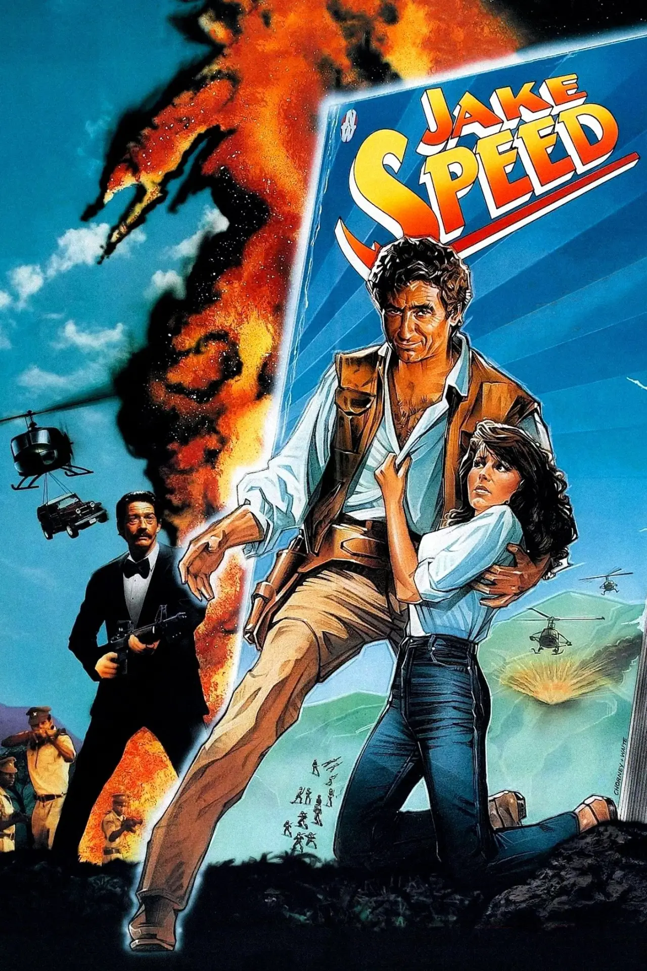 Movie poster "Jake Speed"