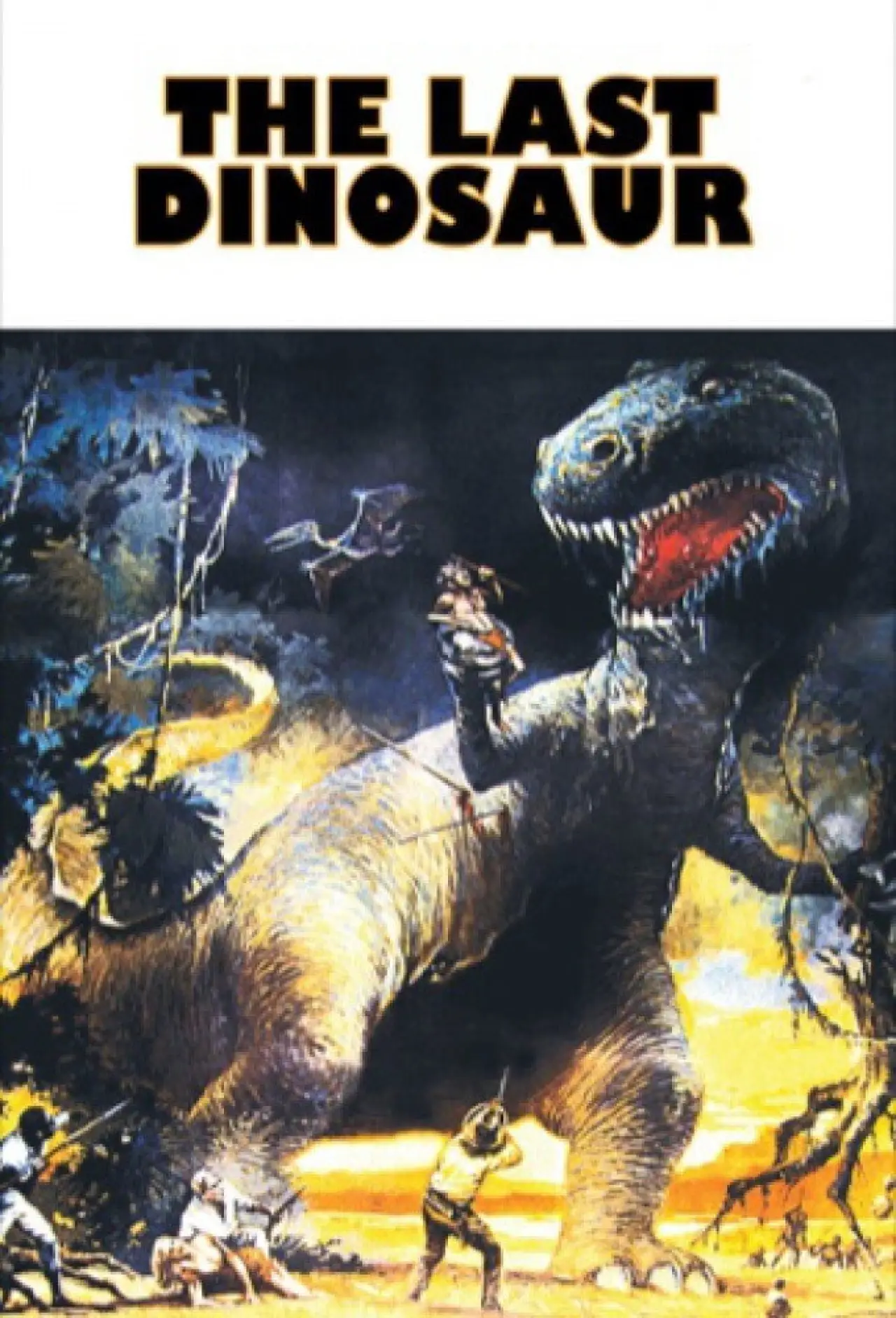 Movie poster "The Last Dinosaur"