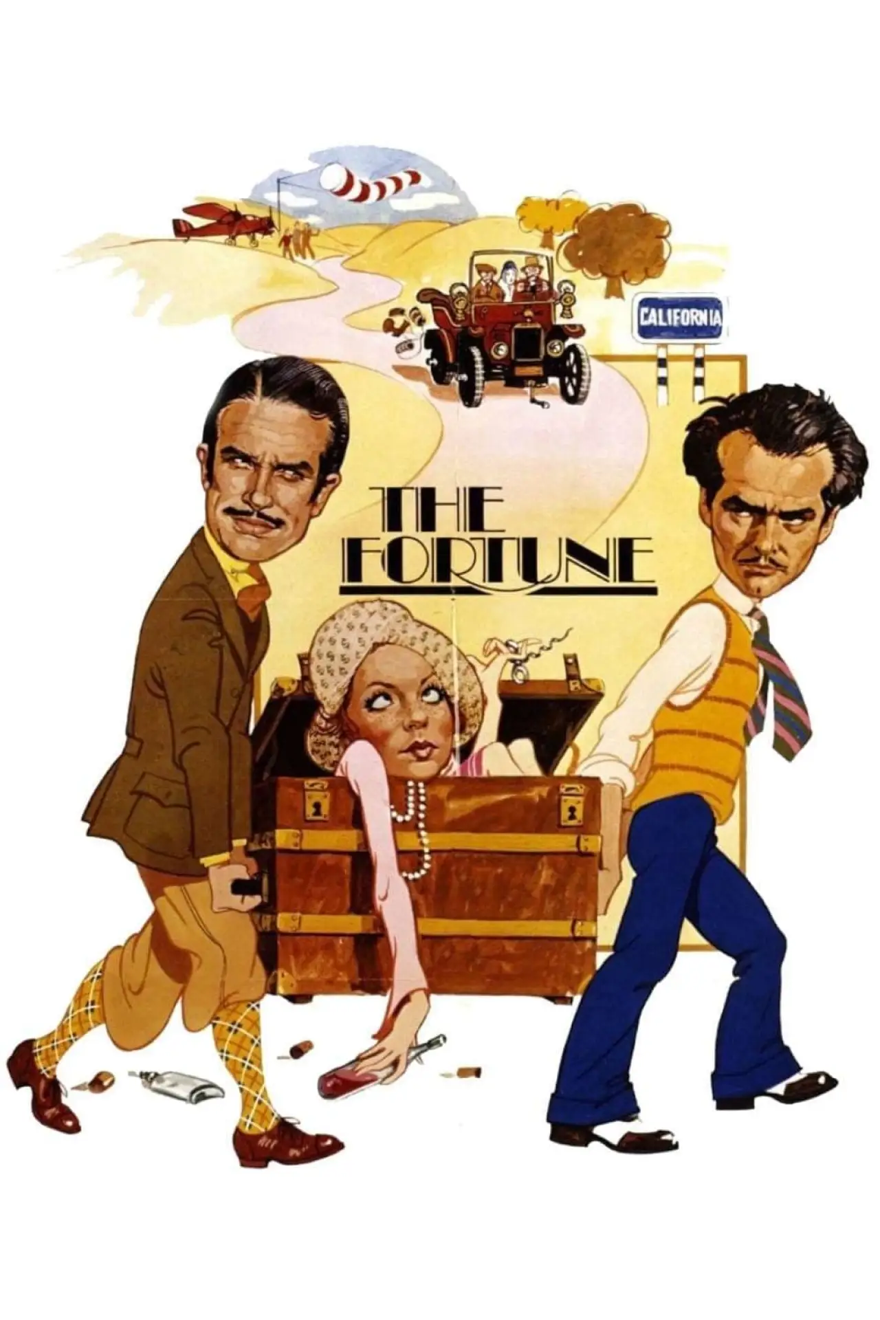 Movie poster "The Fortune"