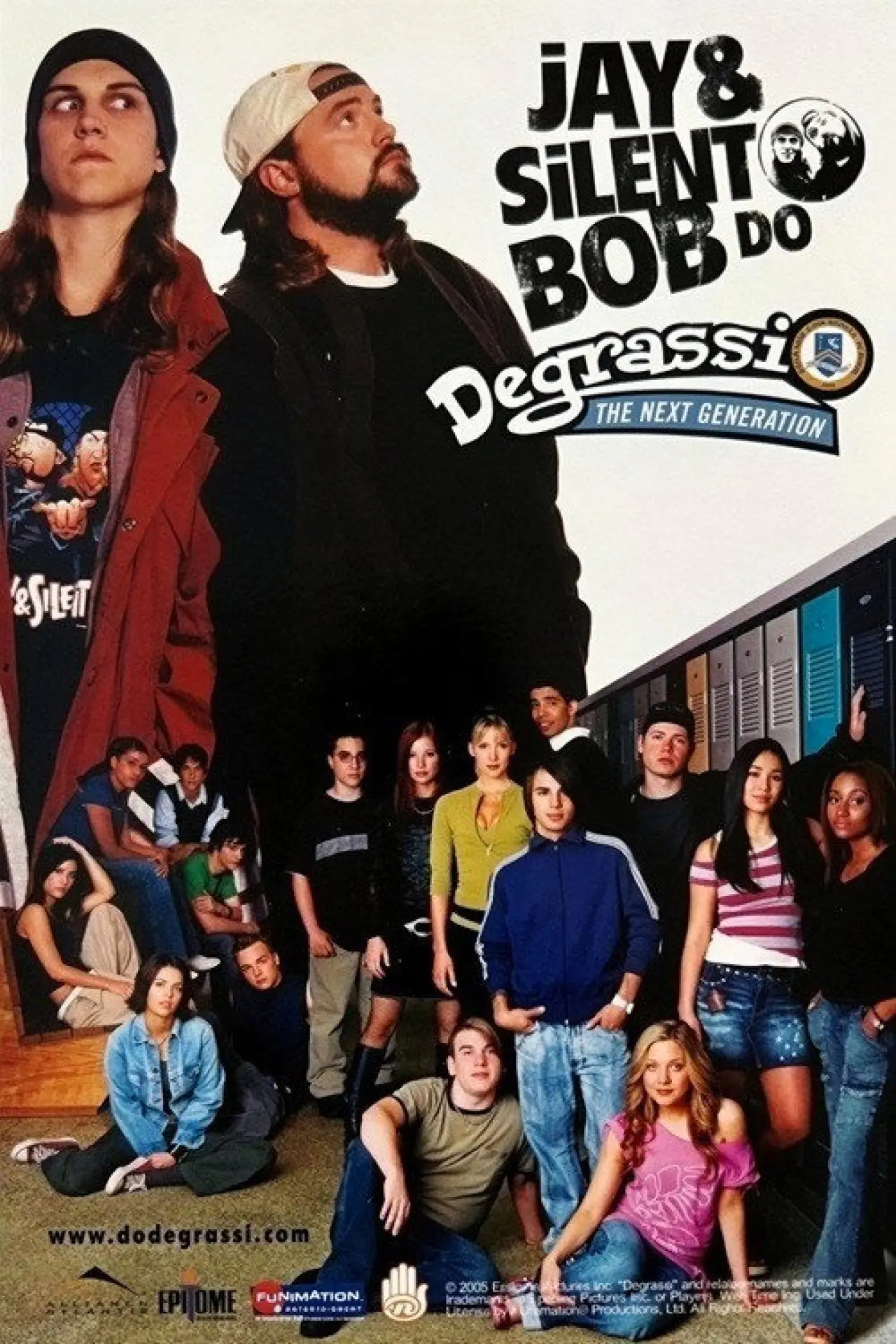 Movie poster "Jay & Silent Bob Do Degrassi: The Next Generation"