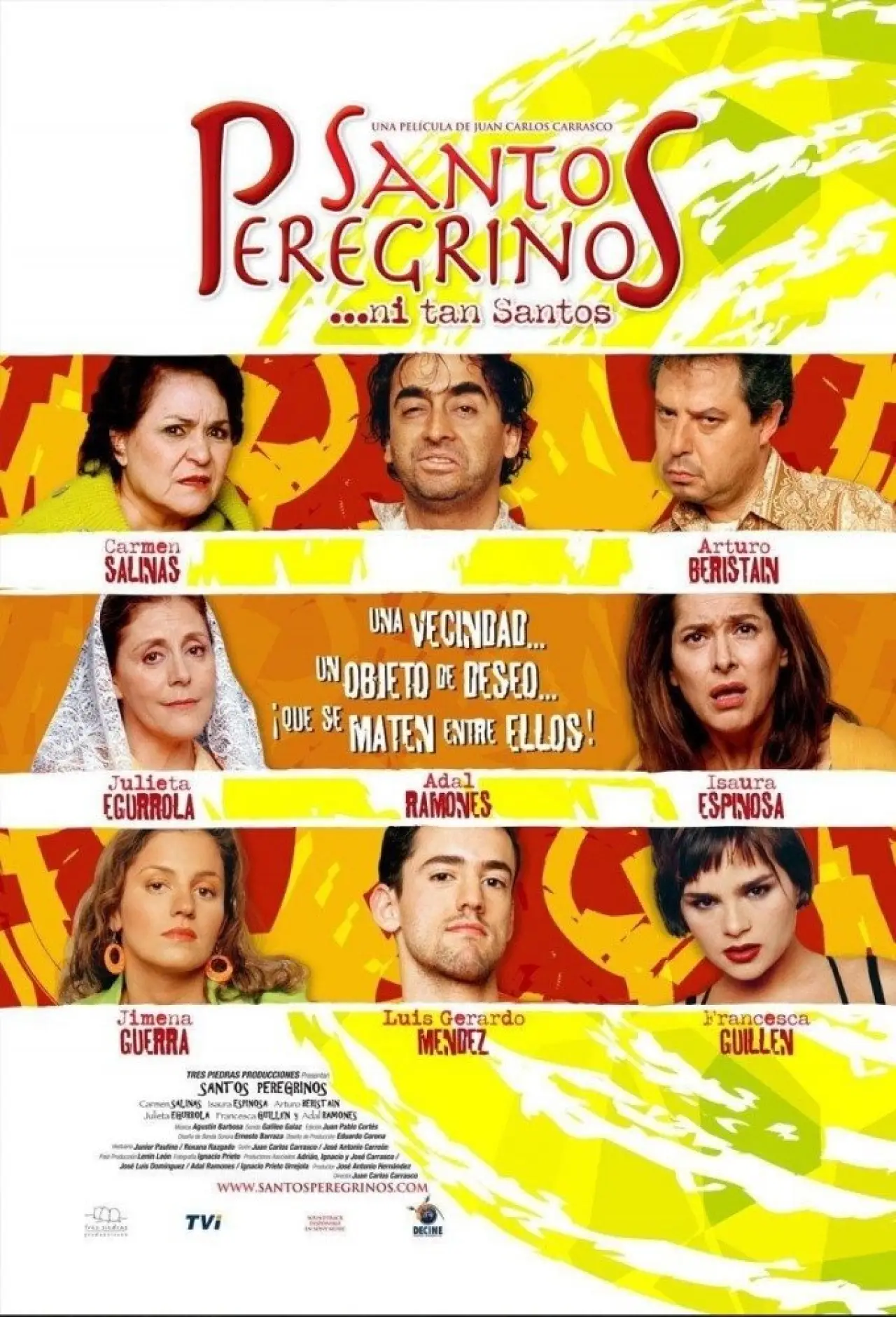 Movie poster "Santos Peregrinos"