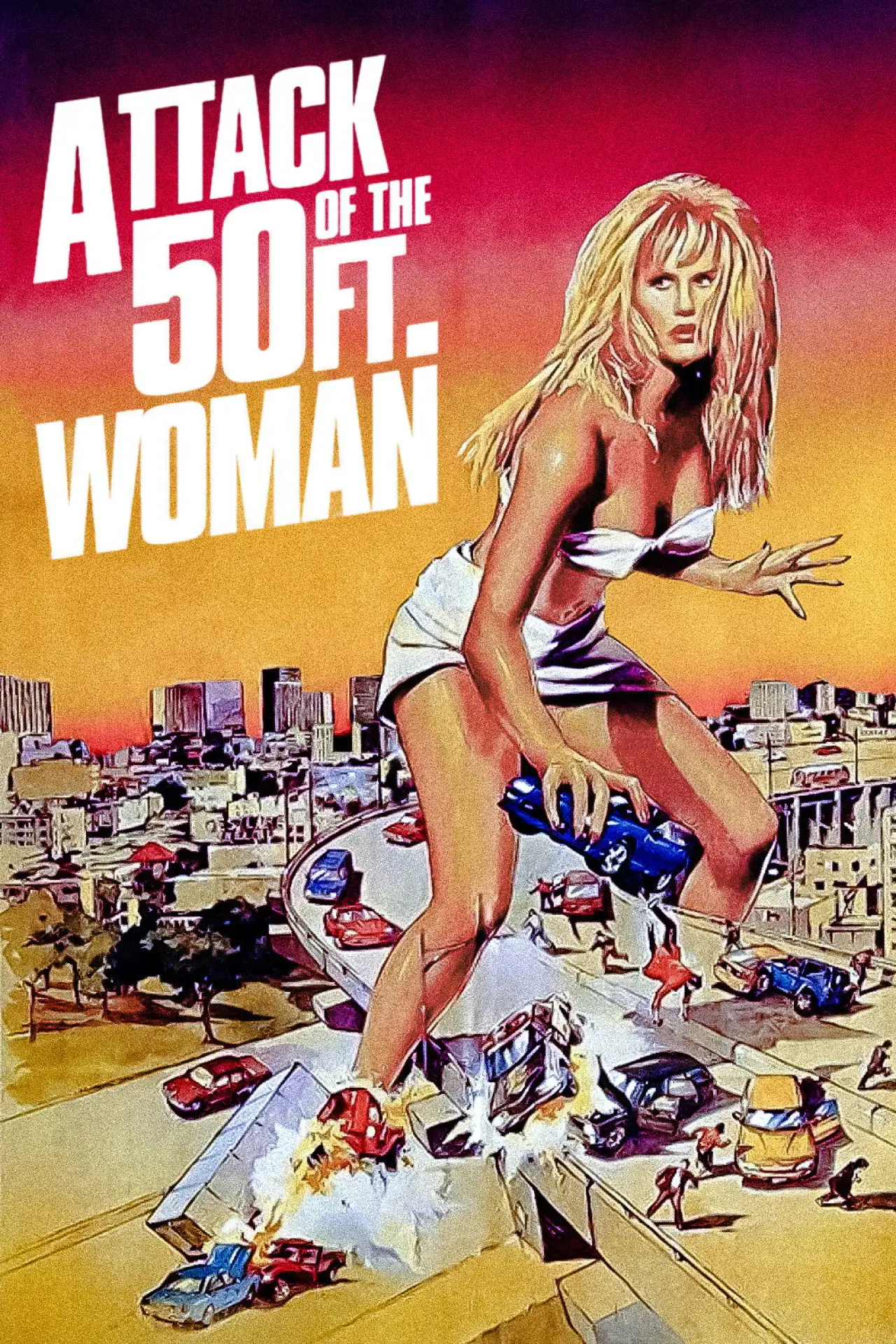 Movie poster "Attack of the 50 Ft. Woman"