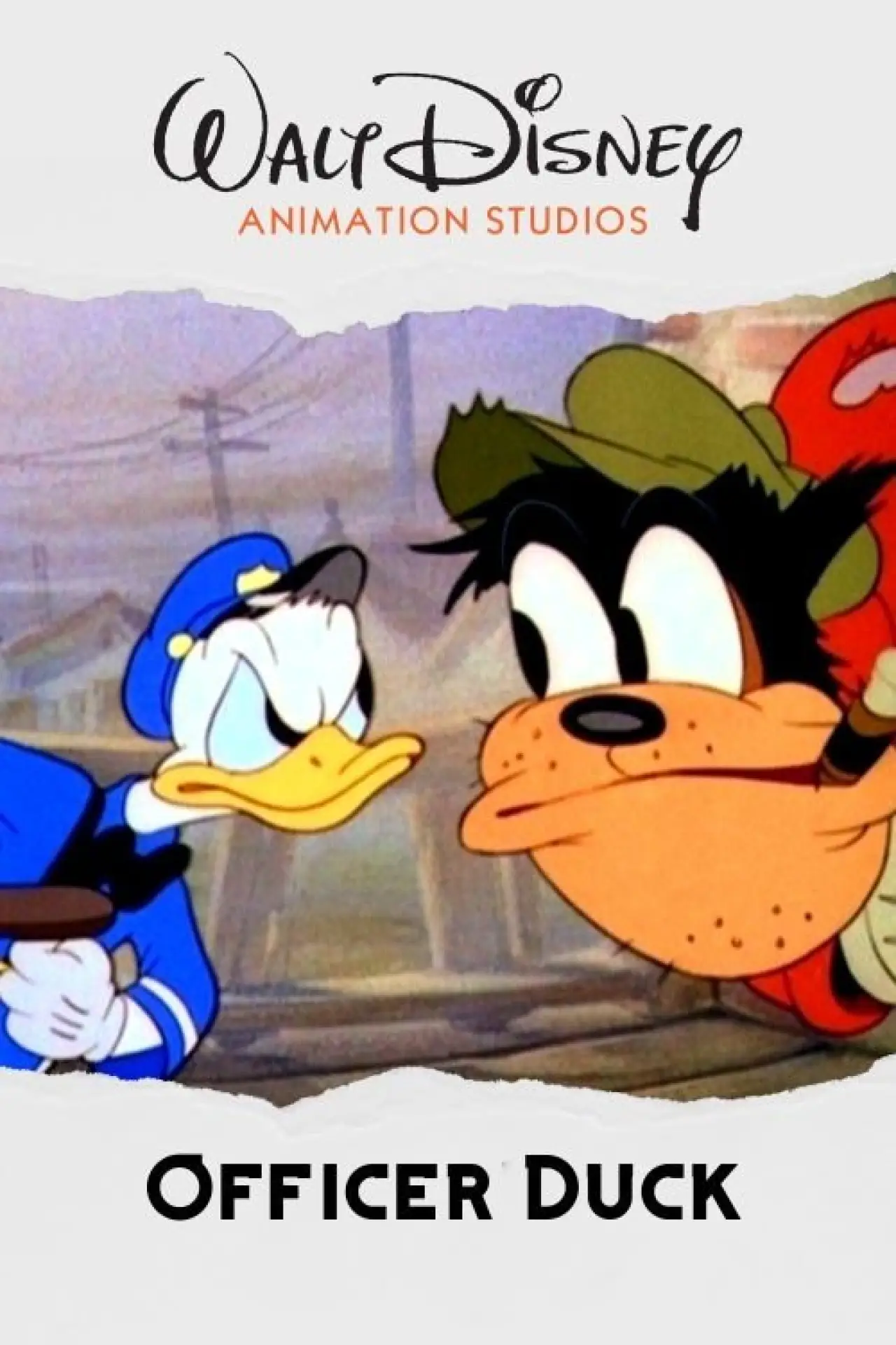 Movie poster "Officer Duck"