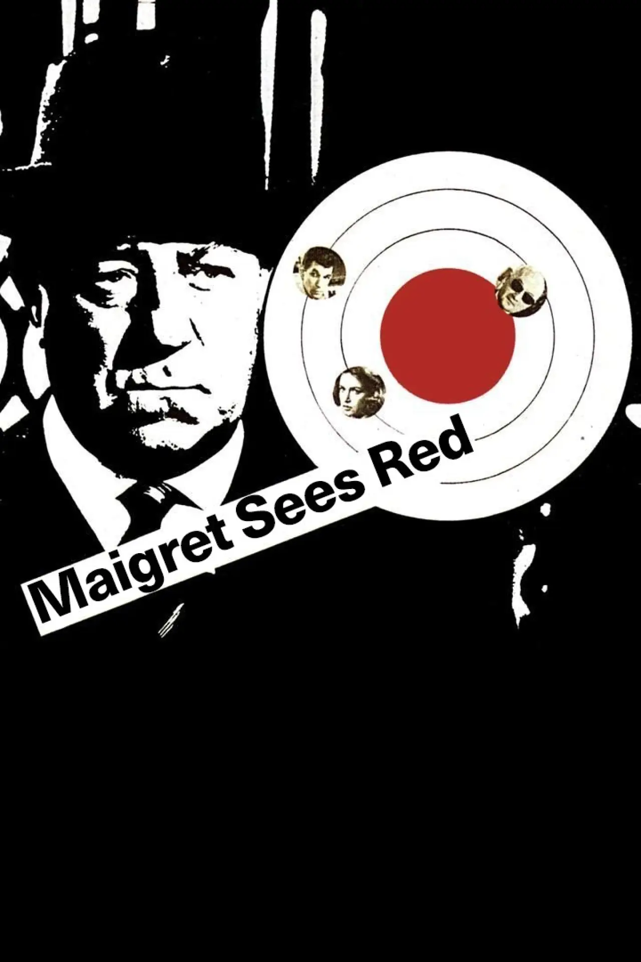 Movie poster "Maigret Sees Red"