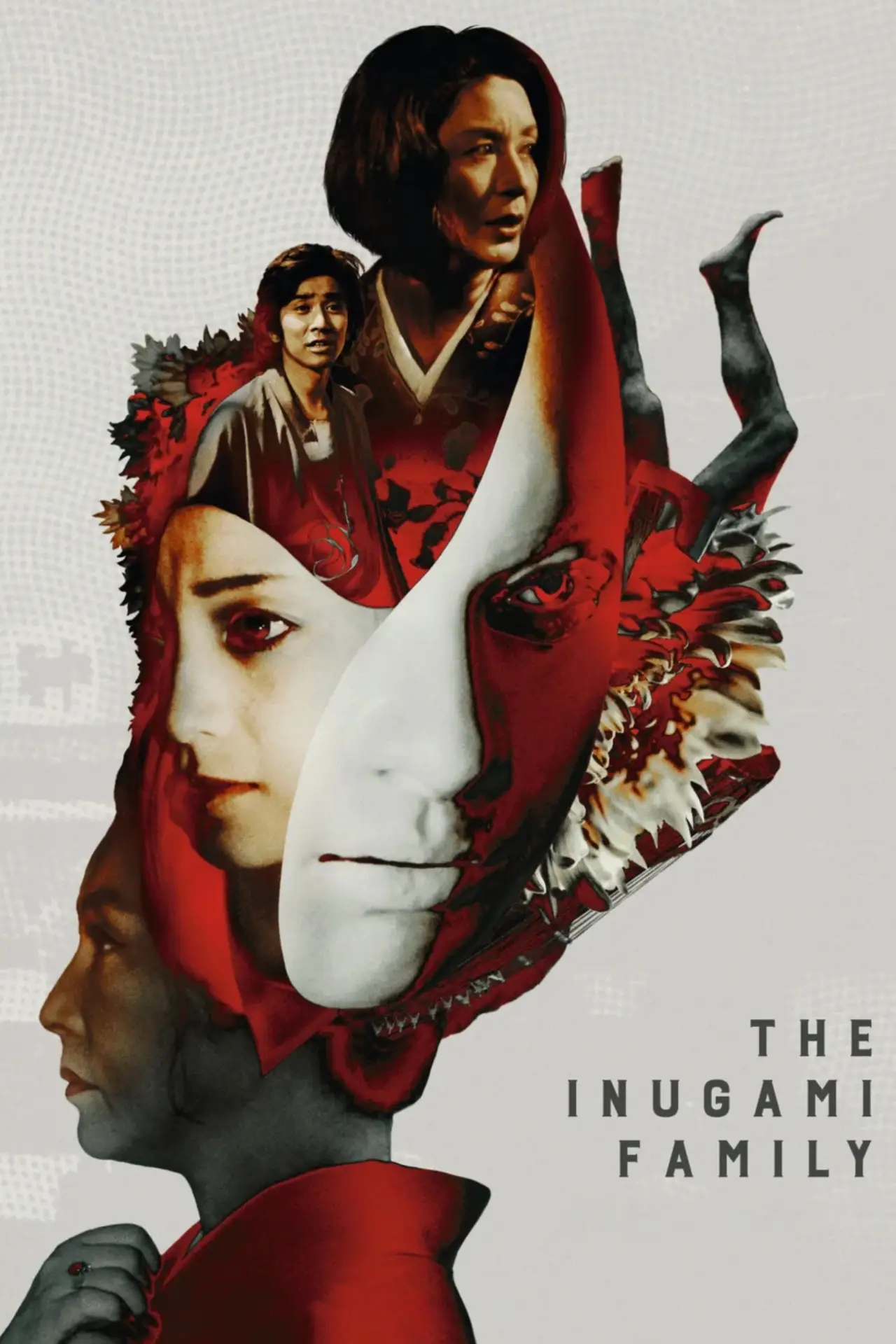 Movie poster "The Inugami Family"