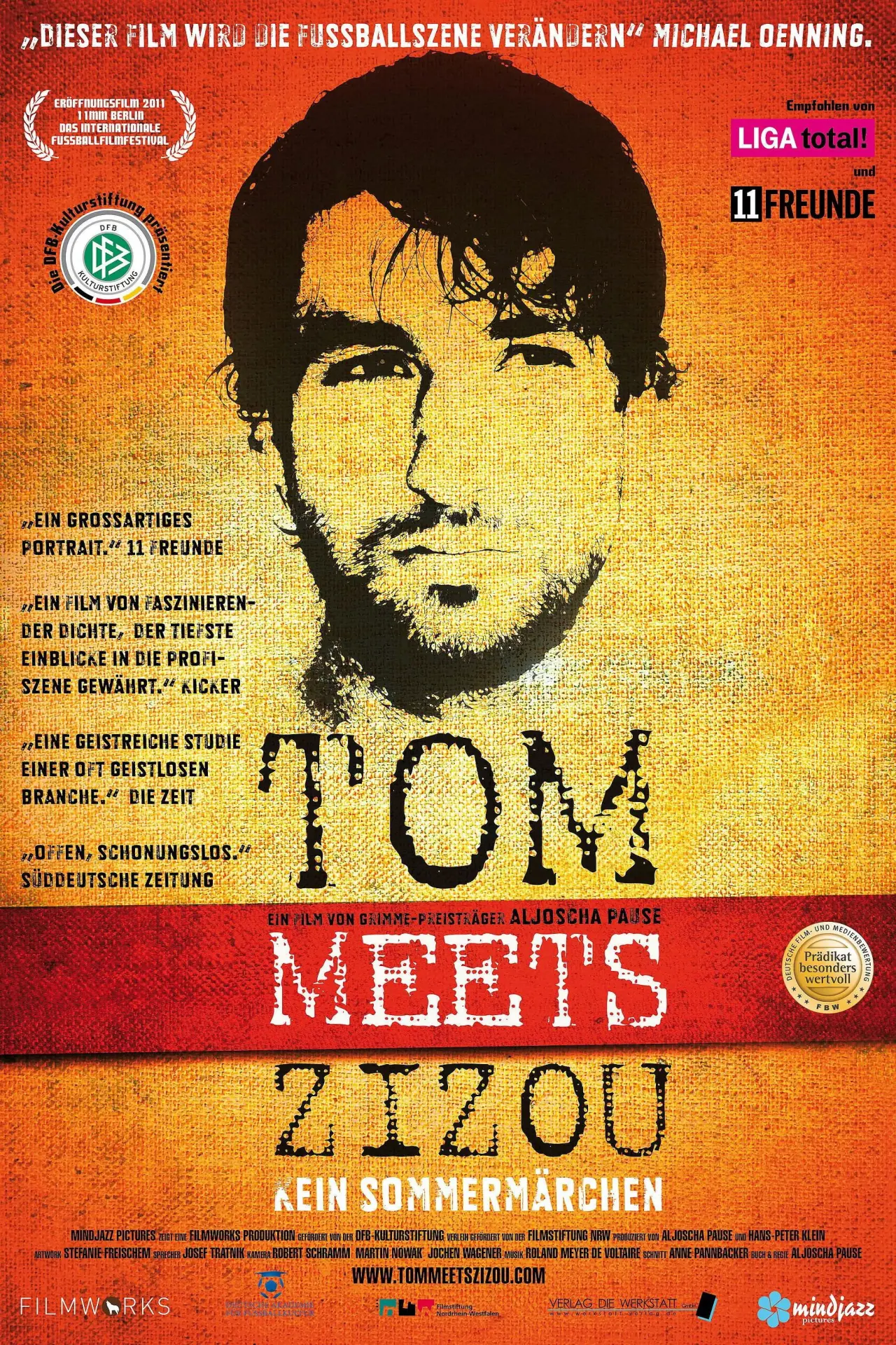 Movie poster "Tom meets Zizou - Kein Sommermärchen"