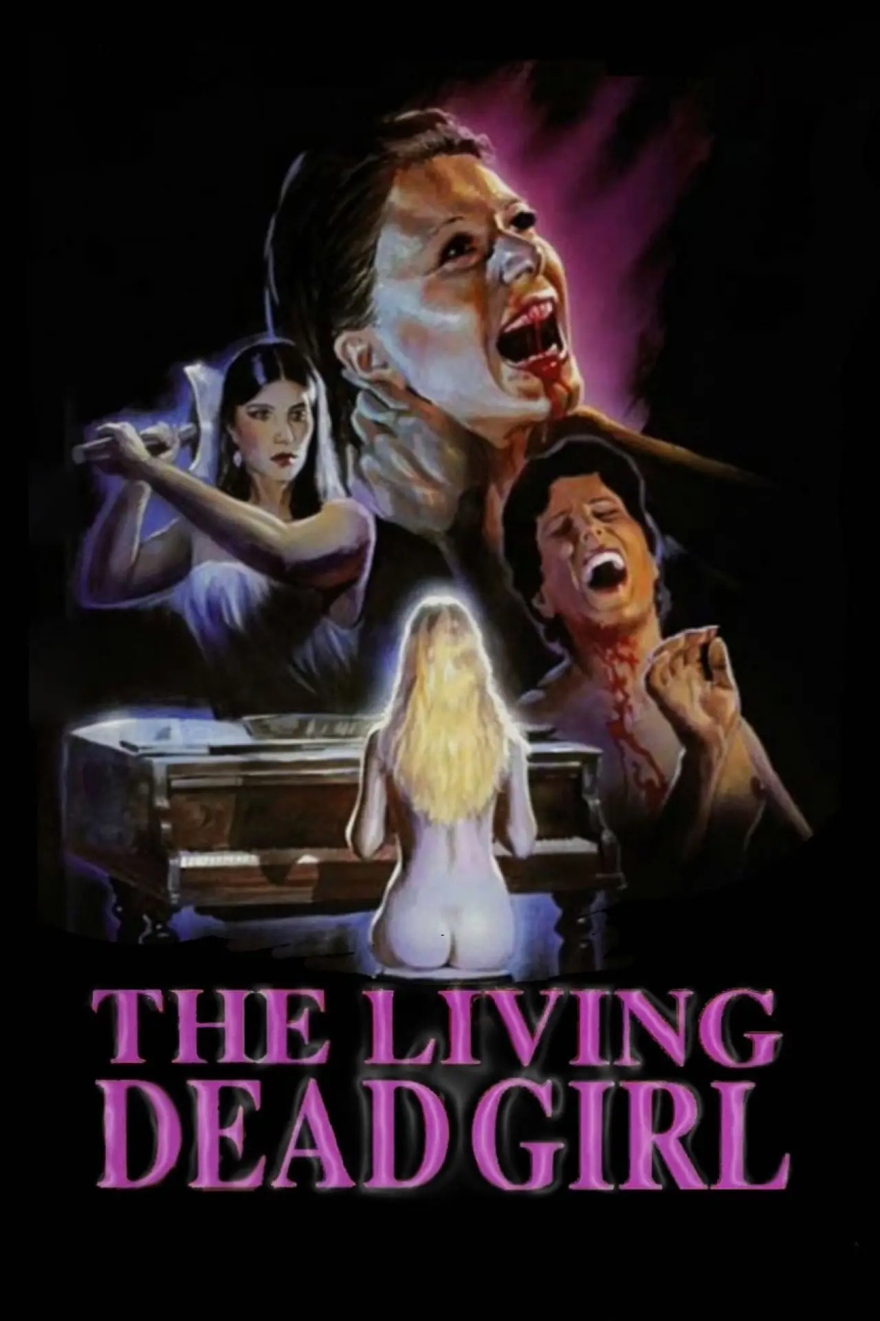 Movie poster "The Living Dead Girl"