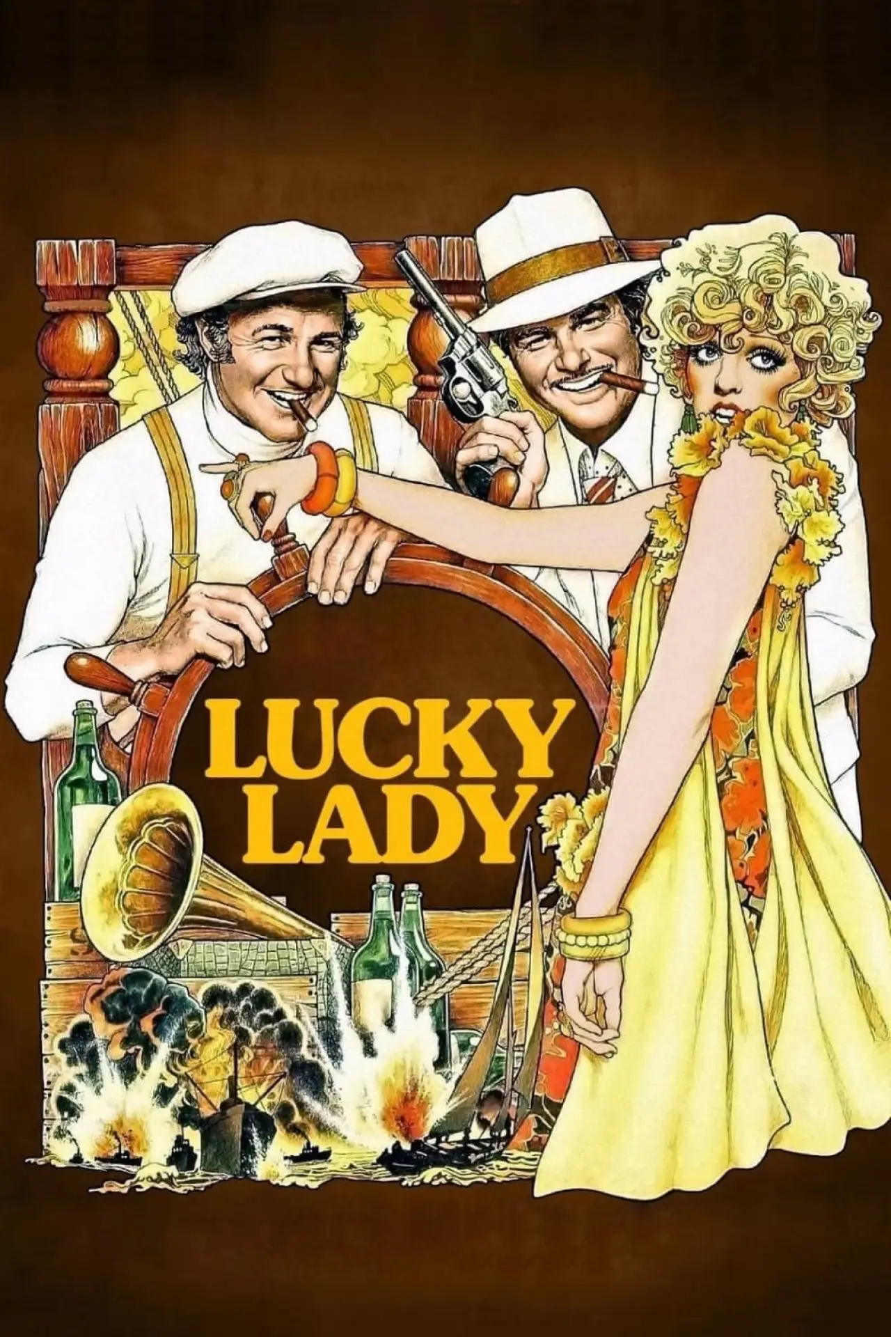 Movie poster "Lucky Lady"