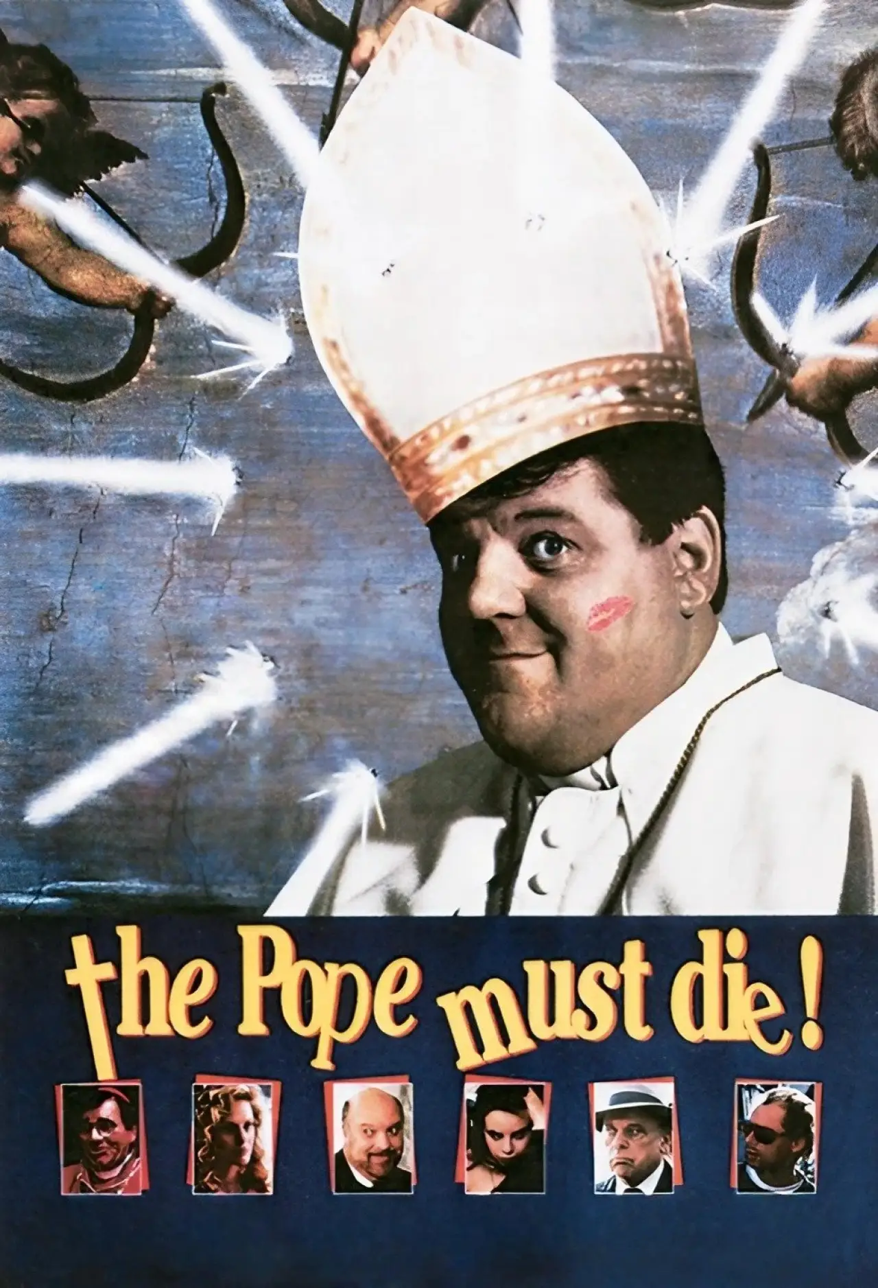 Movie poster "The Pope Must Die"