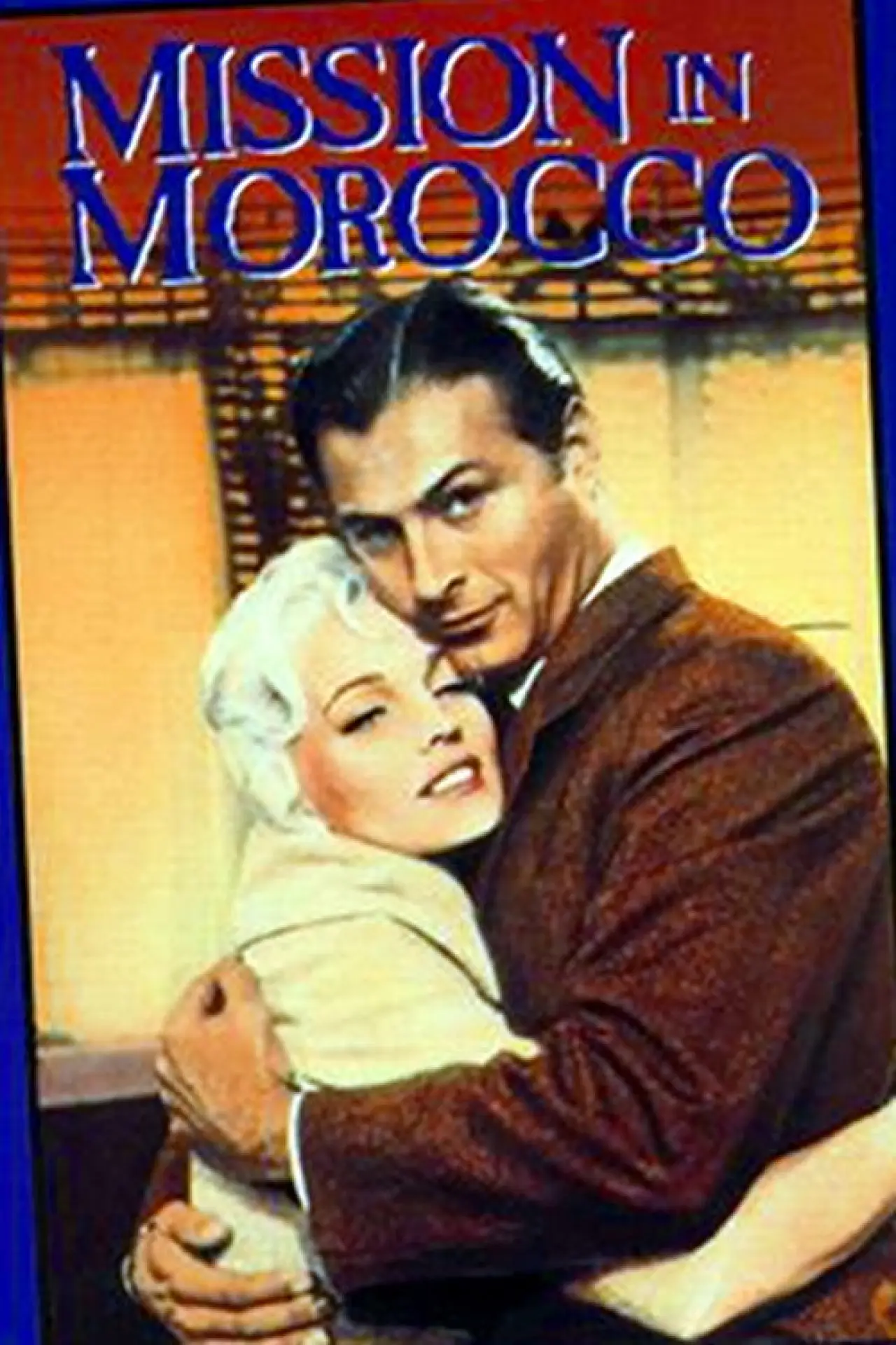 Movie poster "Mission in Morocco"