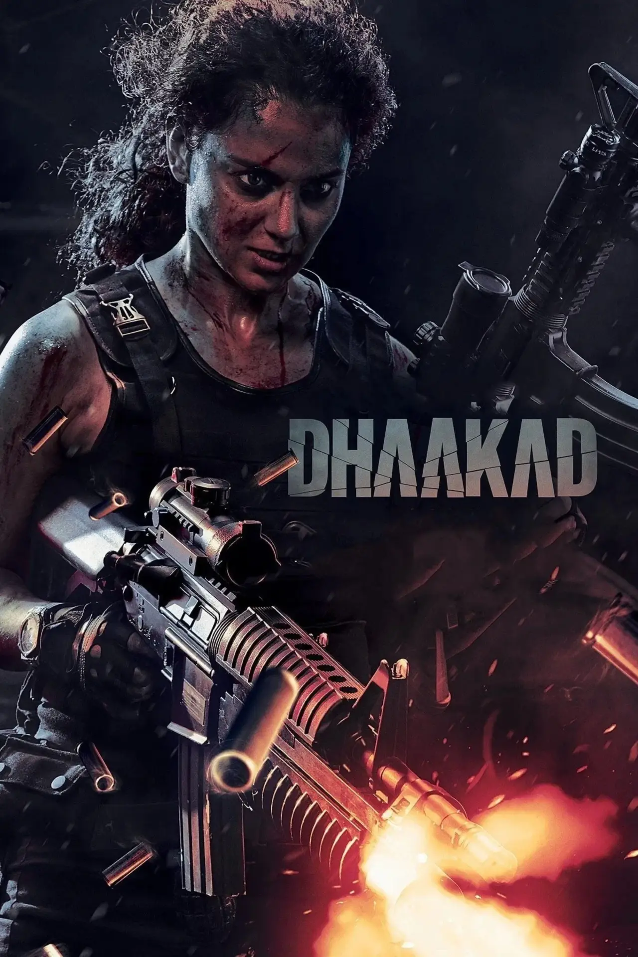 Movie poster "Dhaakad"