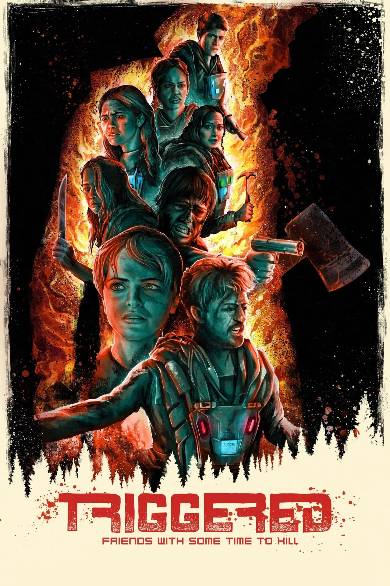 Movie poster "Triggered"