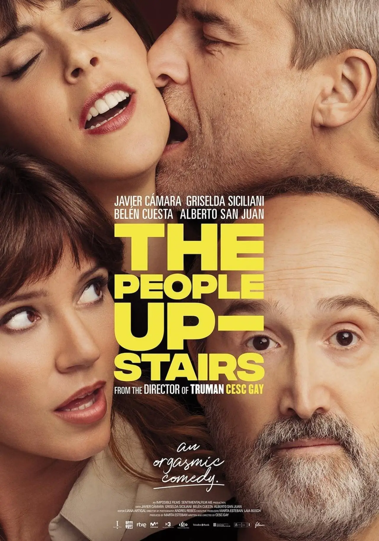 Movie poster "The People Upstairs"