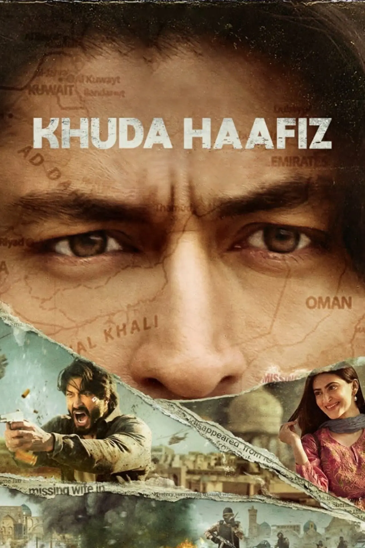 Movie poster "Khuda Haafiz"