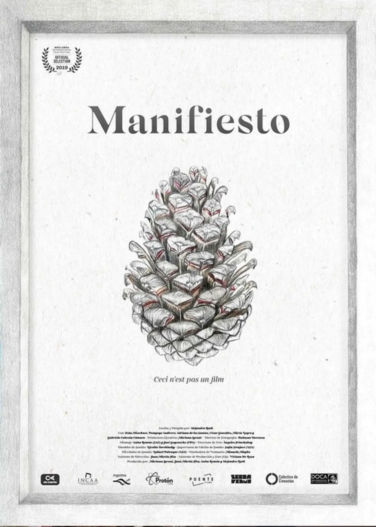 Movie poster "Manifiesto"