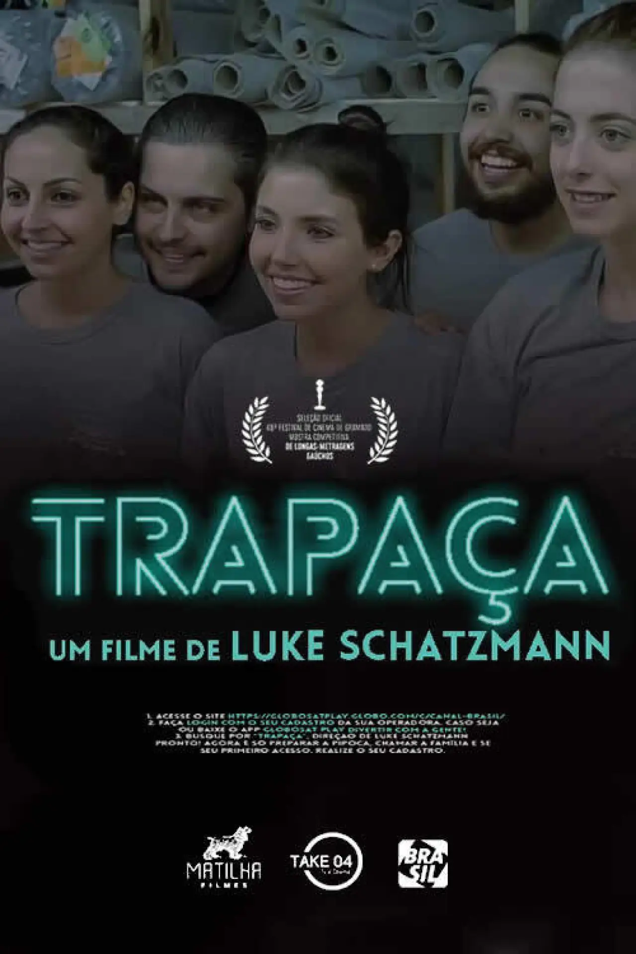 Movie poster "Trapaça"