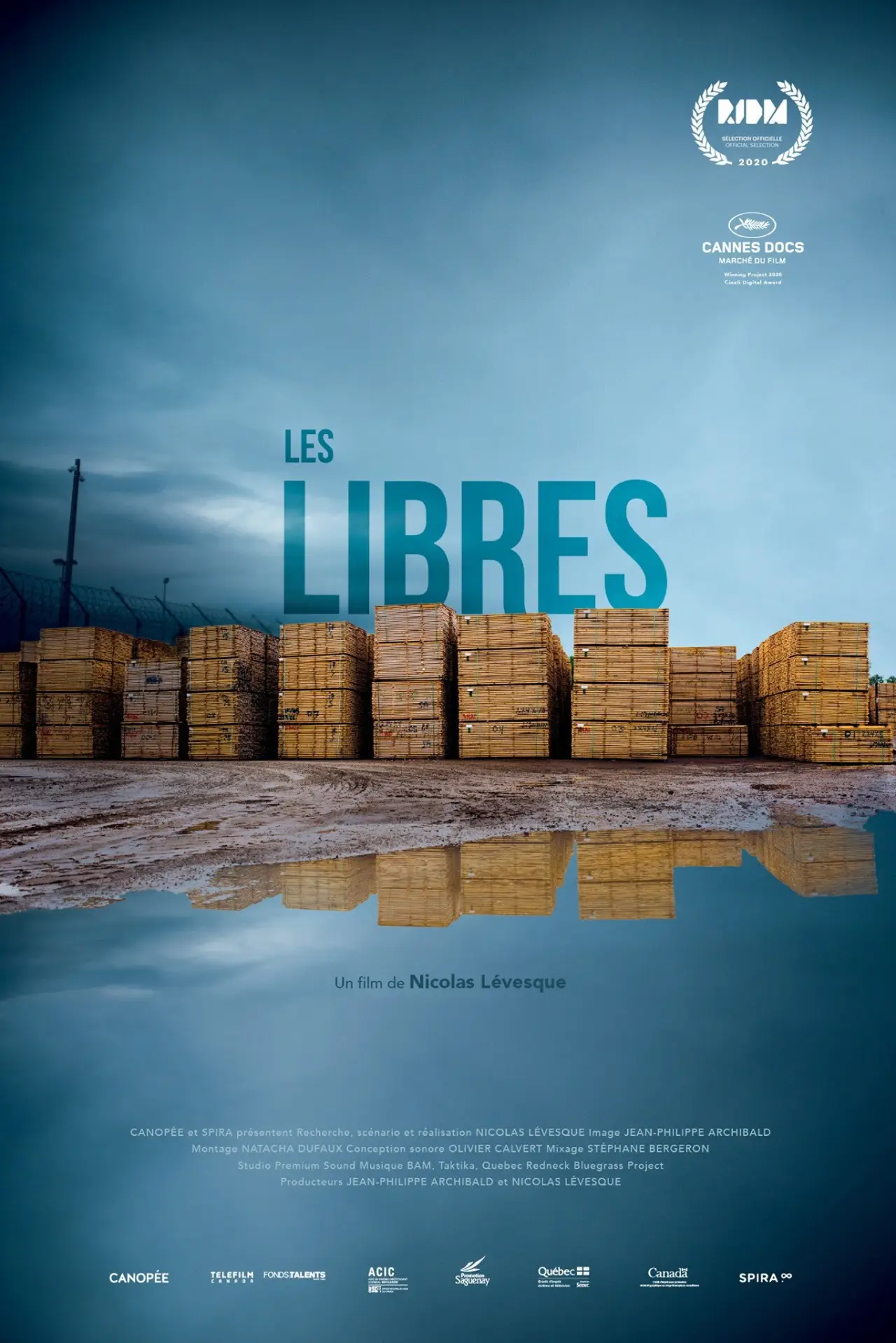 Movie poster "The Free Ones"