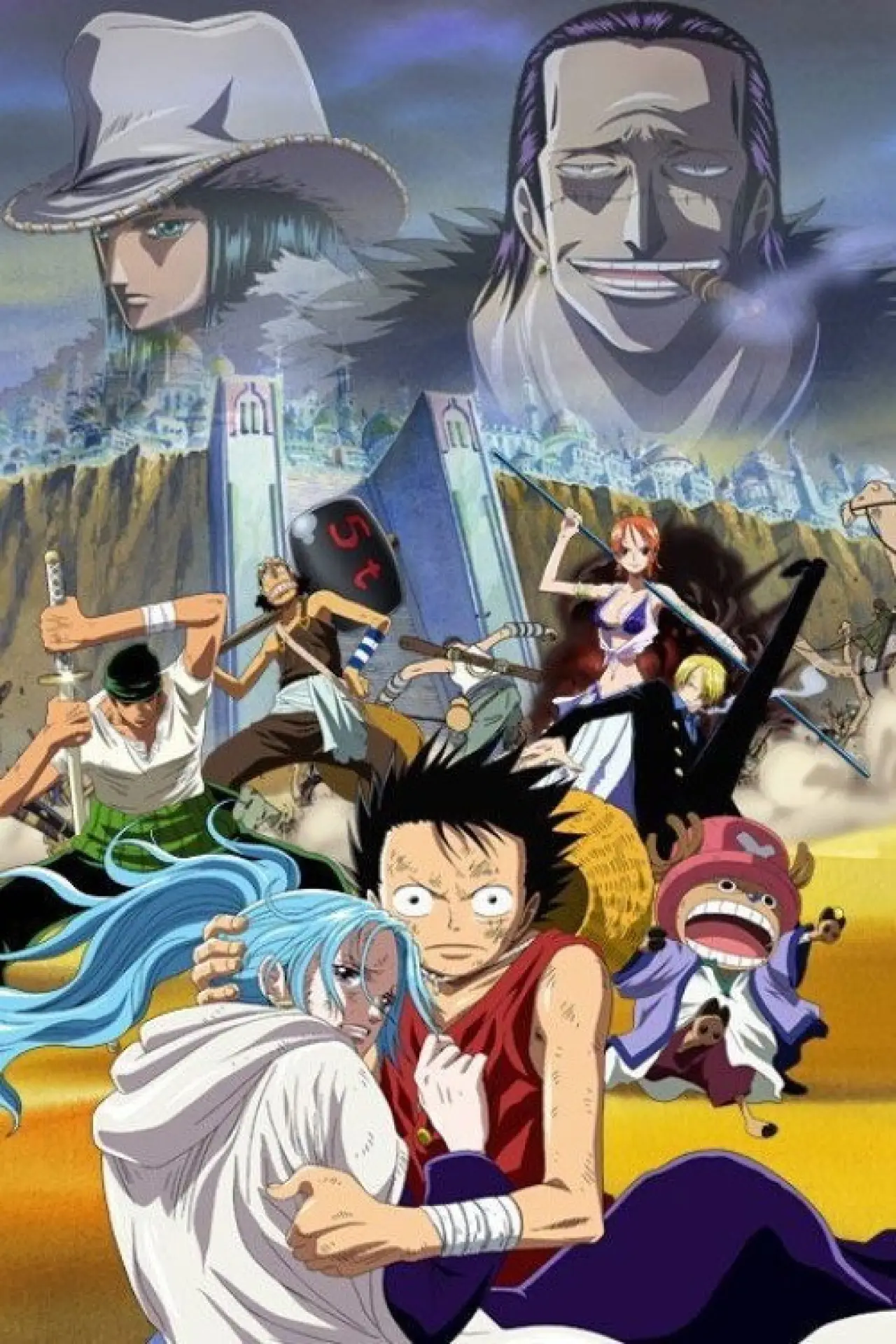 Movie poster "One Piece Episode of Alabasta Prologue"