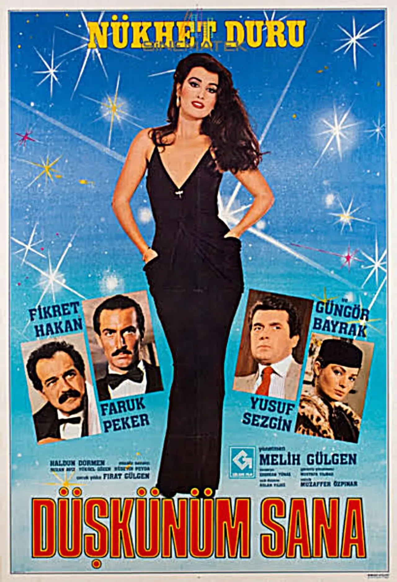 Movie poster "Düşkünüm Sana"