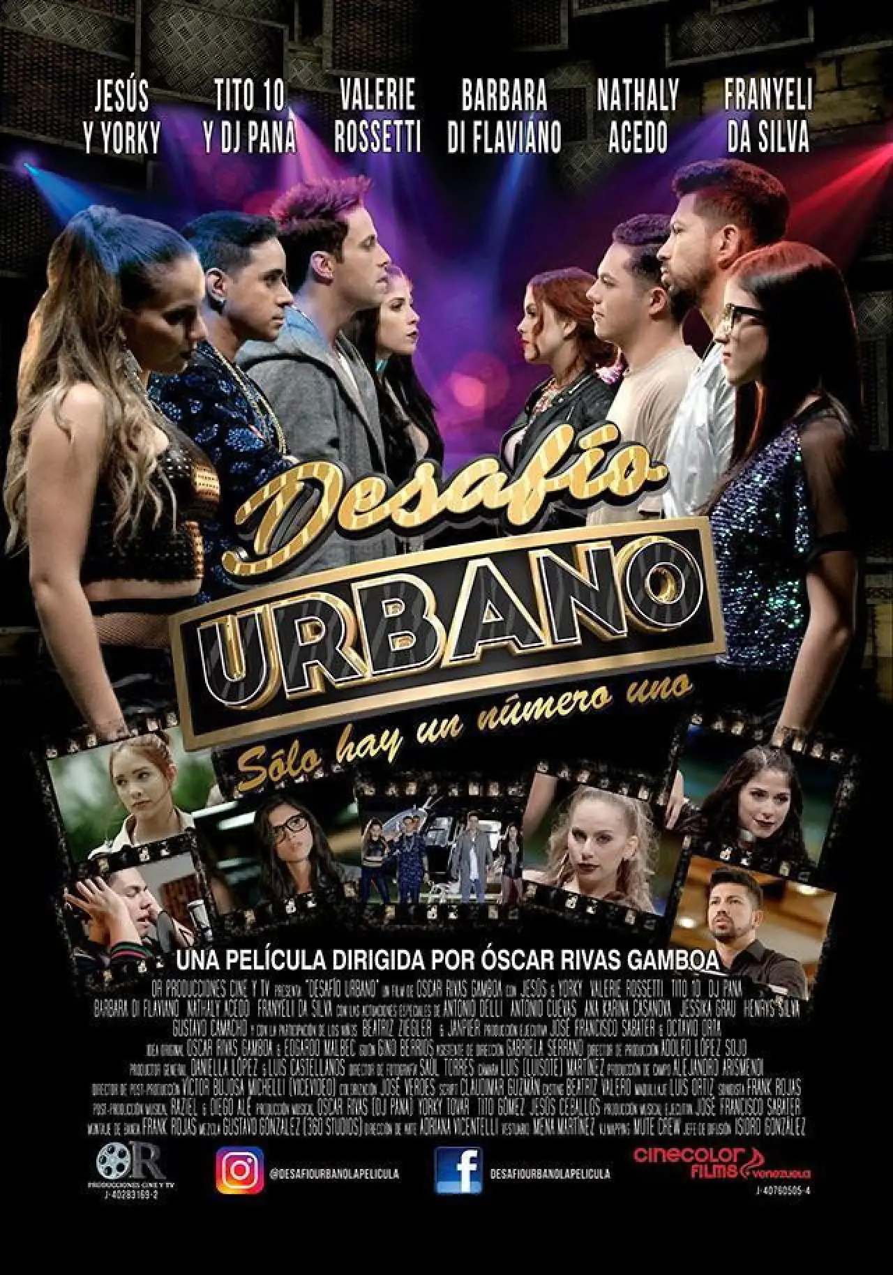Movie poster "Desafío urbano"