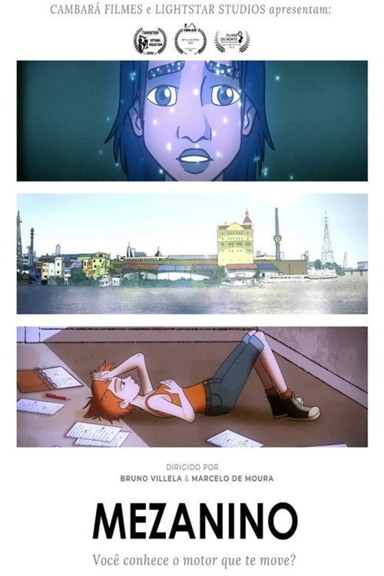 Movie poster "Mezanino"