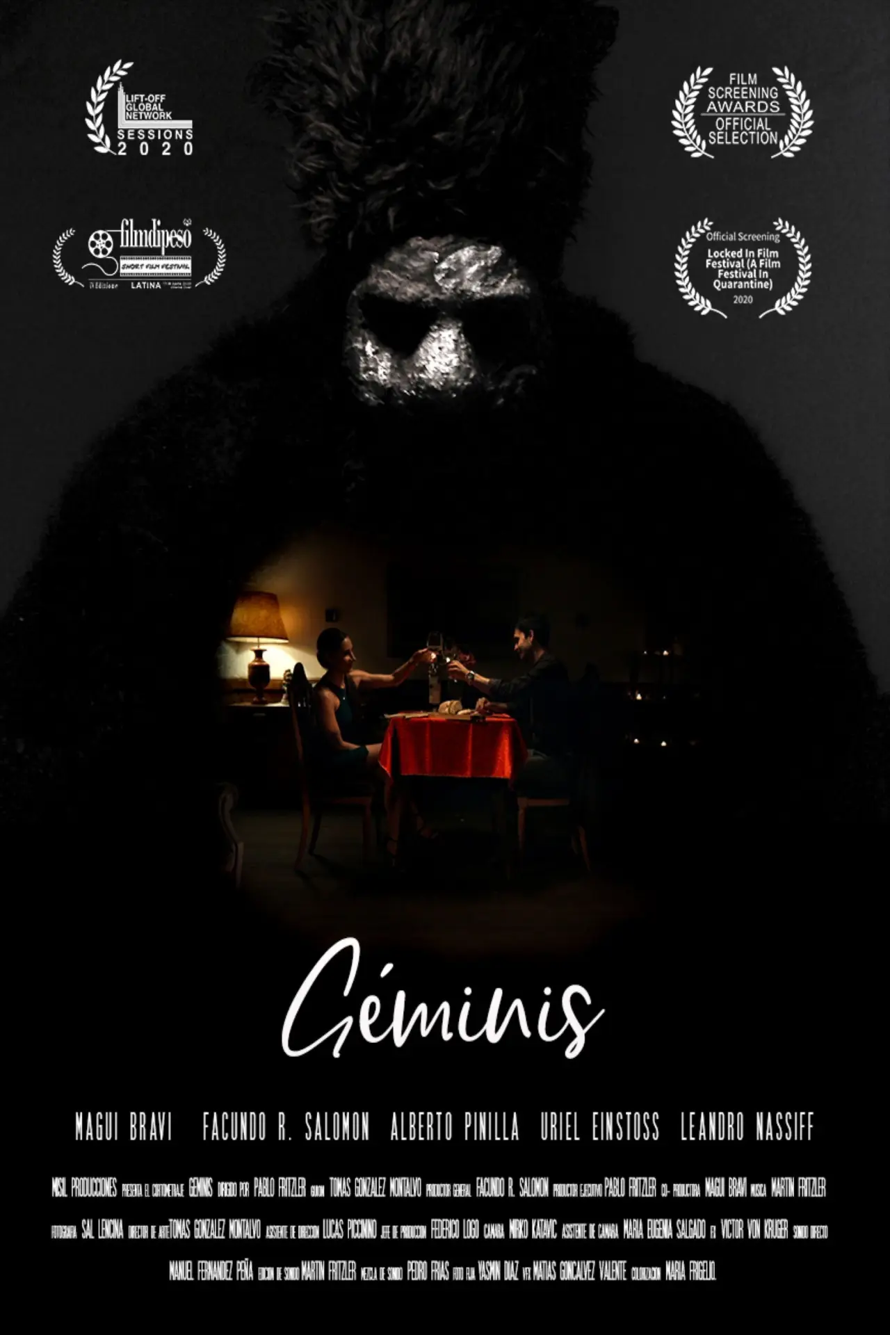 Movie poster "Géminis"