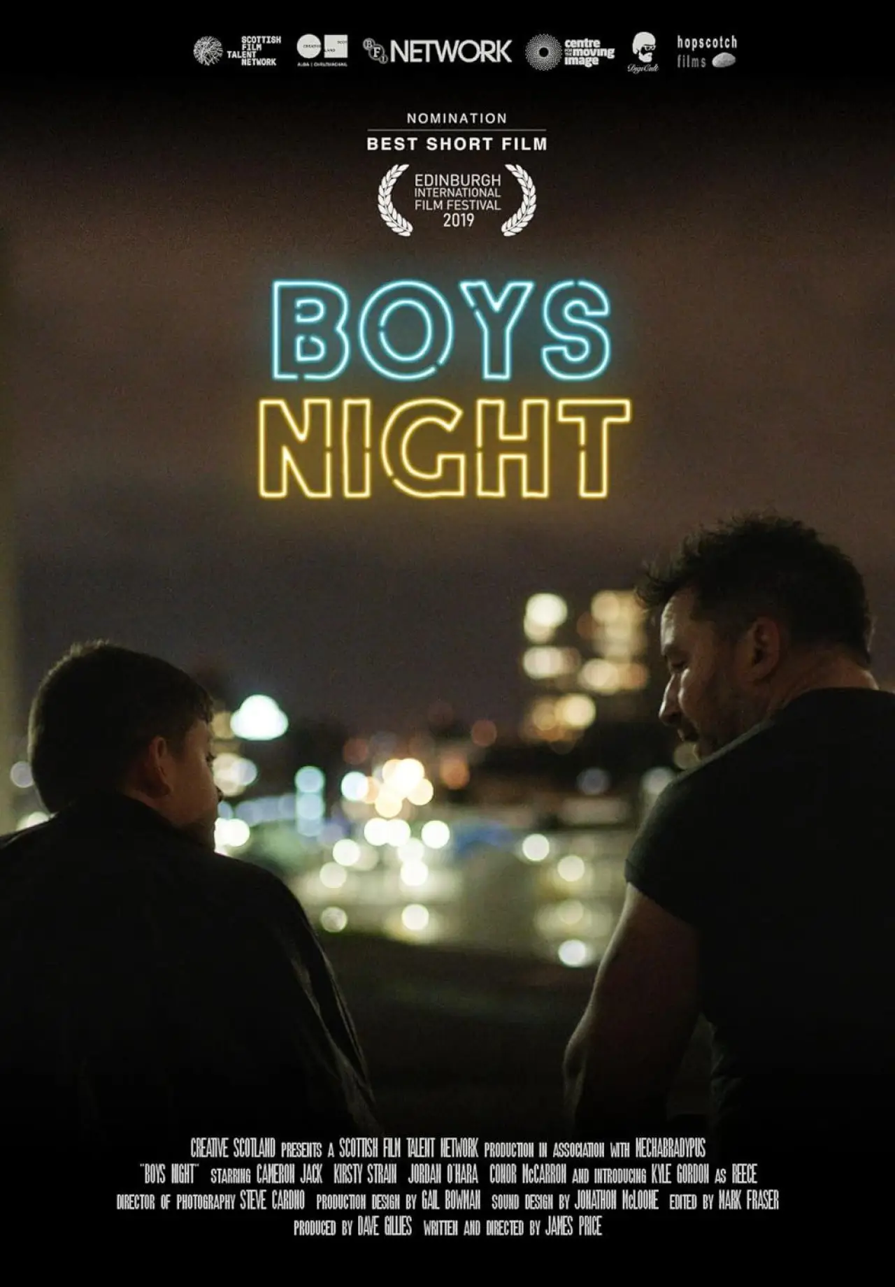 Movie poster "Boys Night"