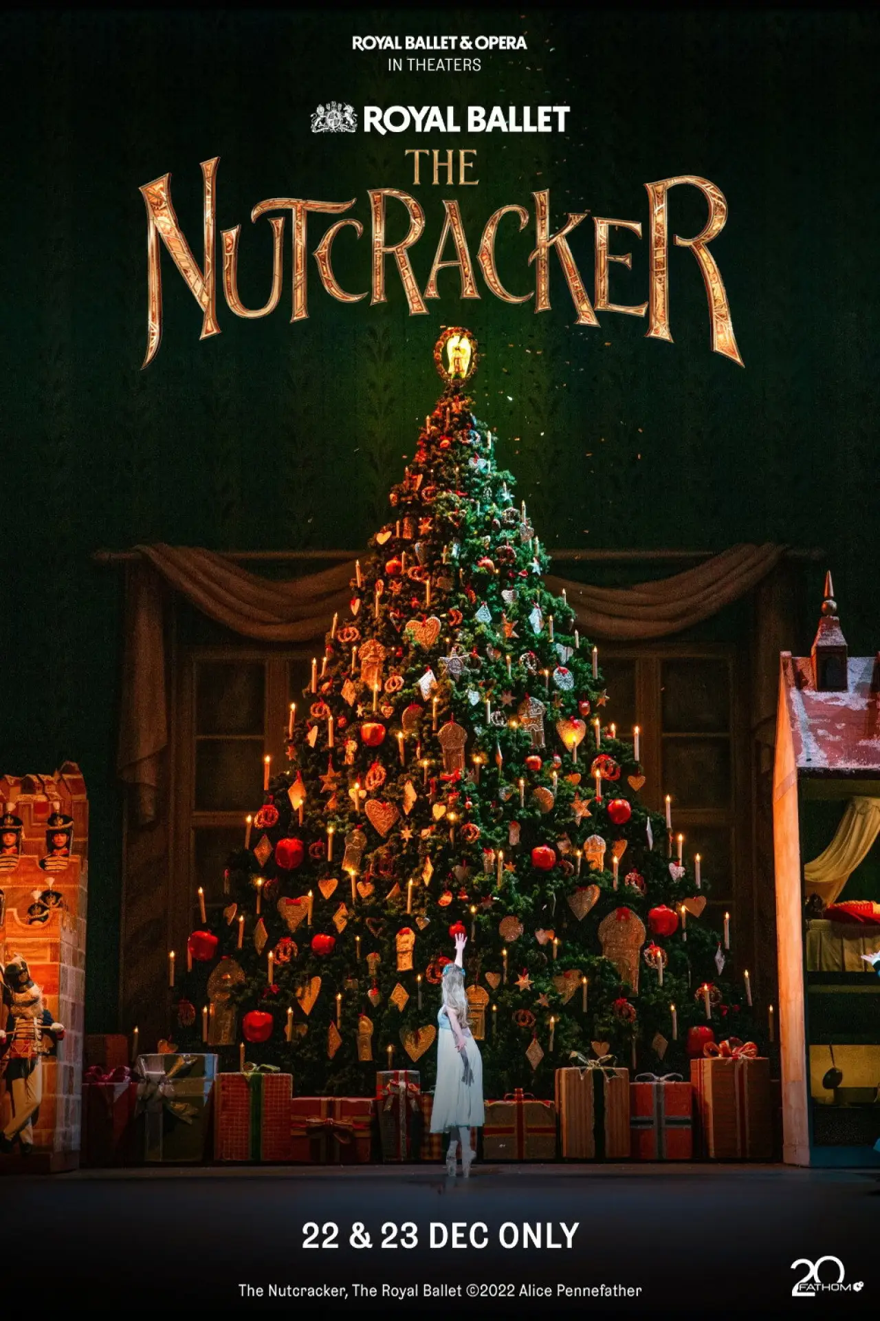 Movie poster "The Nutcracker (The Royal Ballet)"