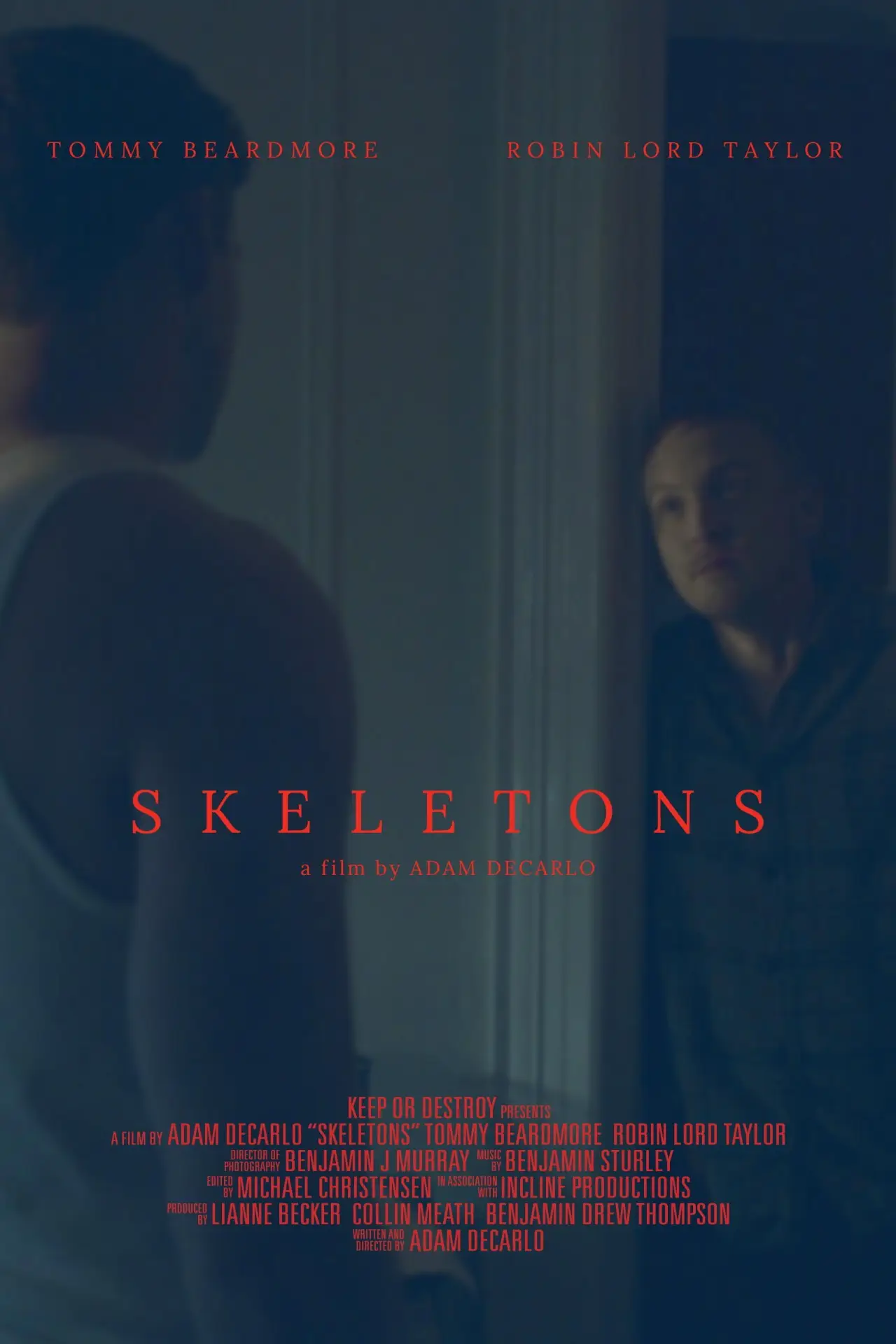 Movie poster "Skeletons"