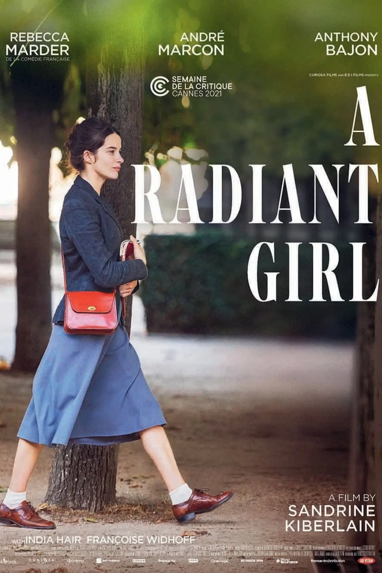 Movie poster "A Radiant Girl"