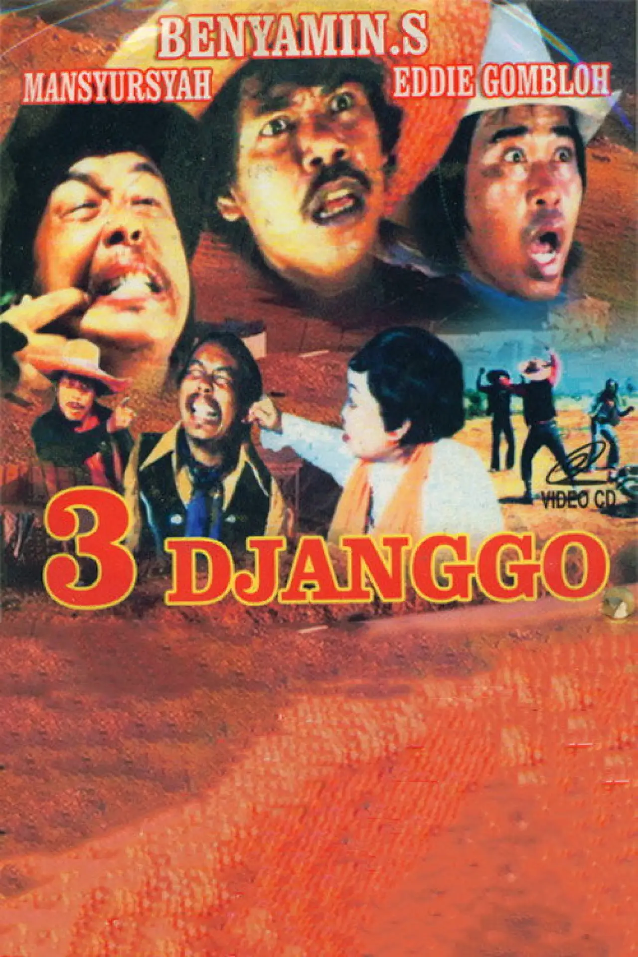 Movie poster "Tiga Janggo"